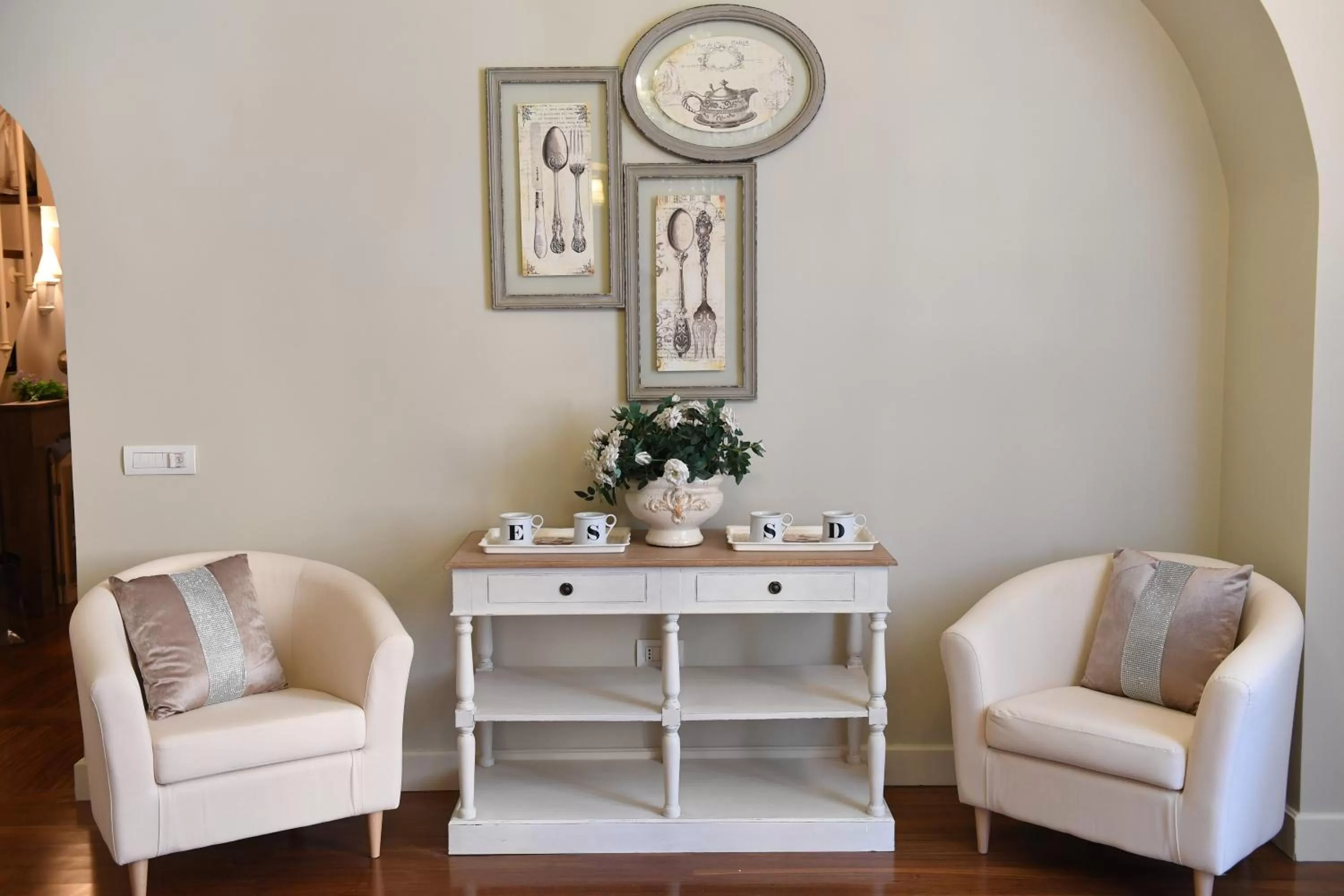 Living room, Seating Area in Casa Suarè