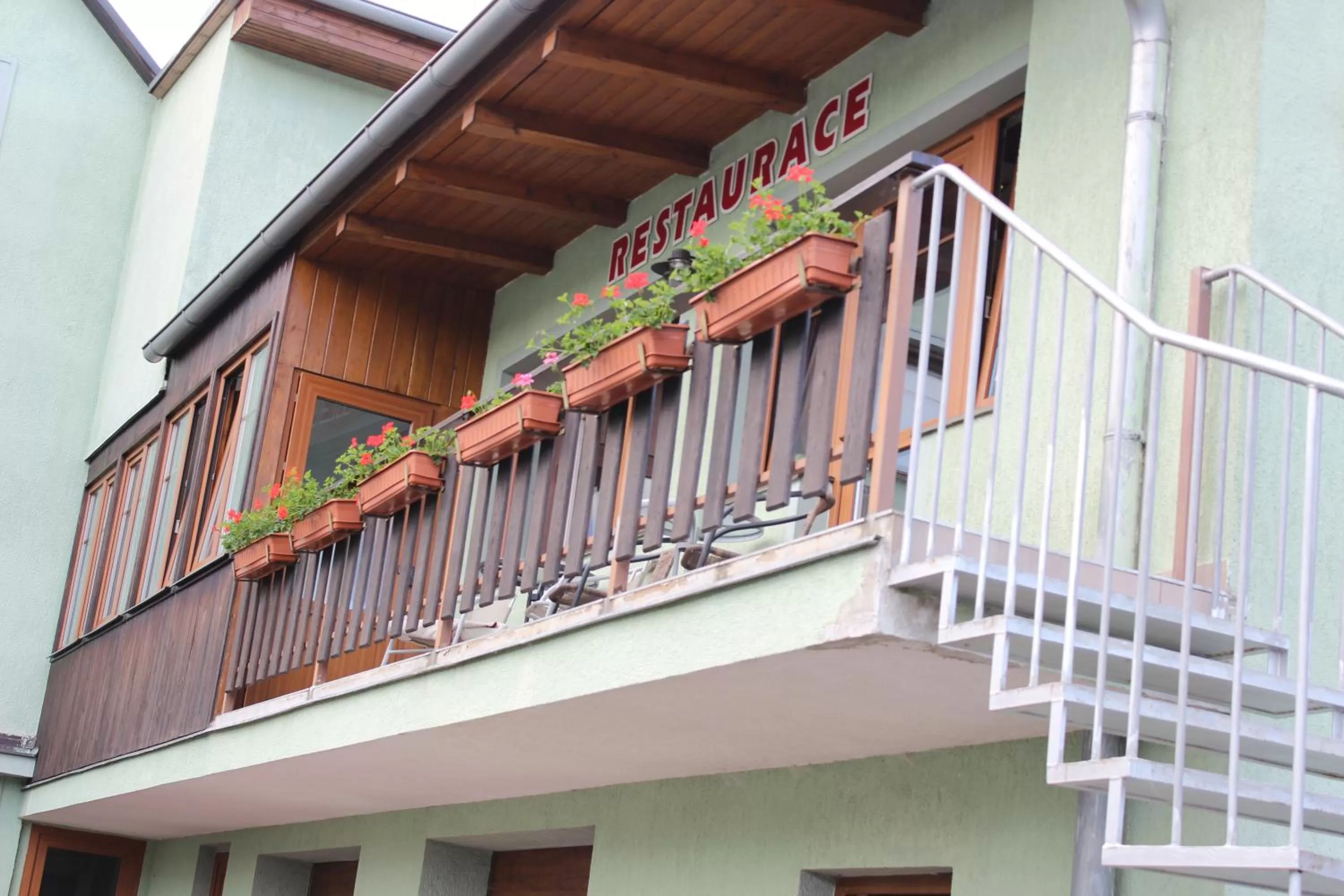 Restaurant/places to eat in Pension Lukas