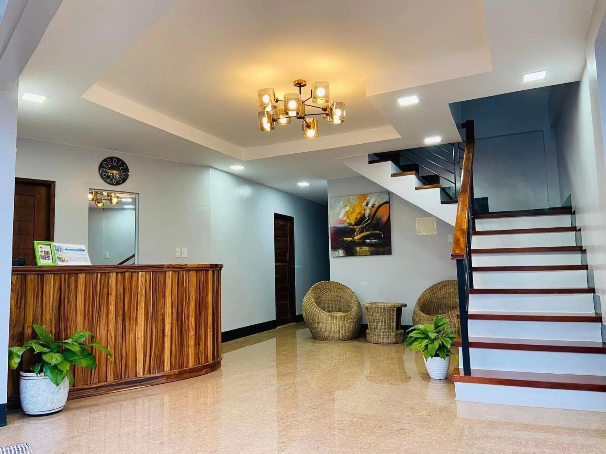 Lobby/Reception in Mongki's Pensionhouse