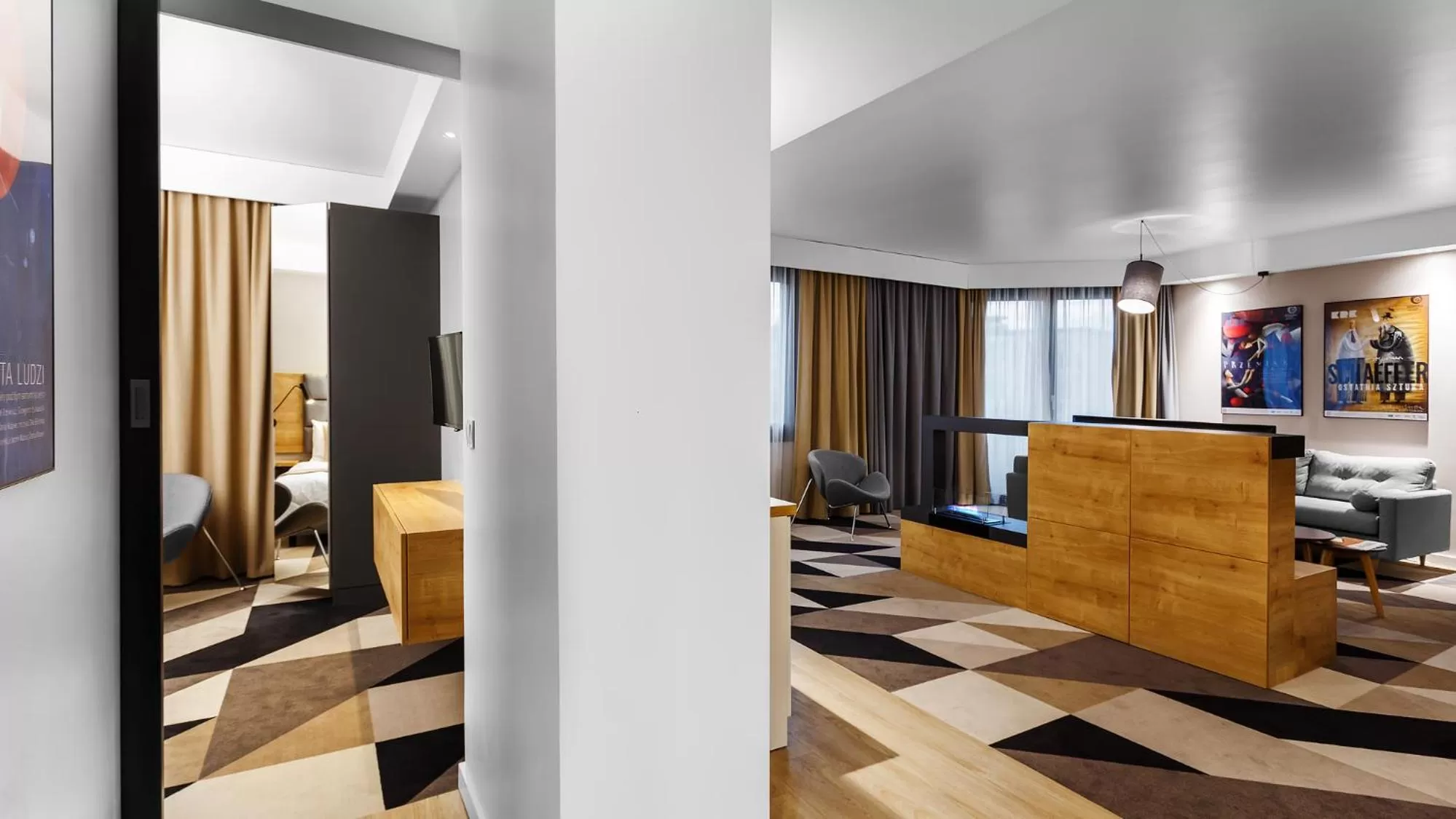 Photo of the whole room in Lwowska 1