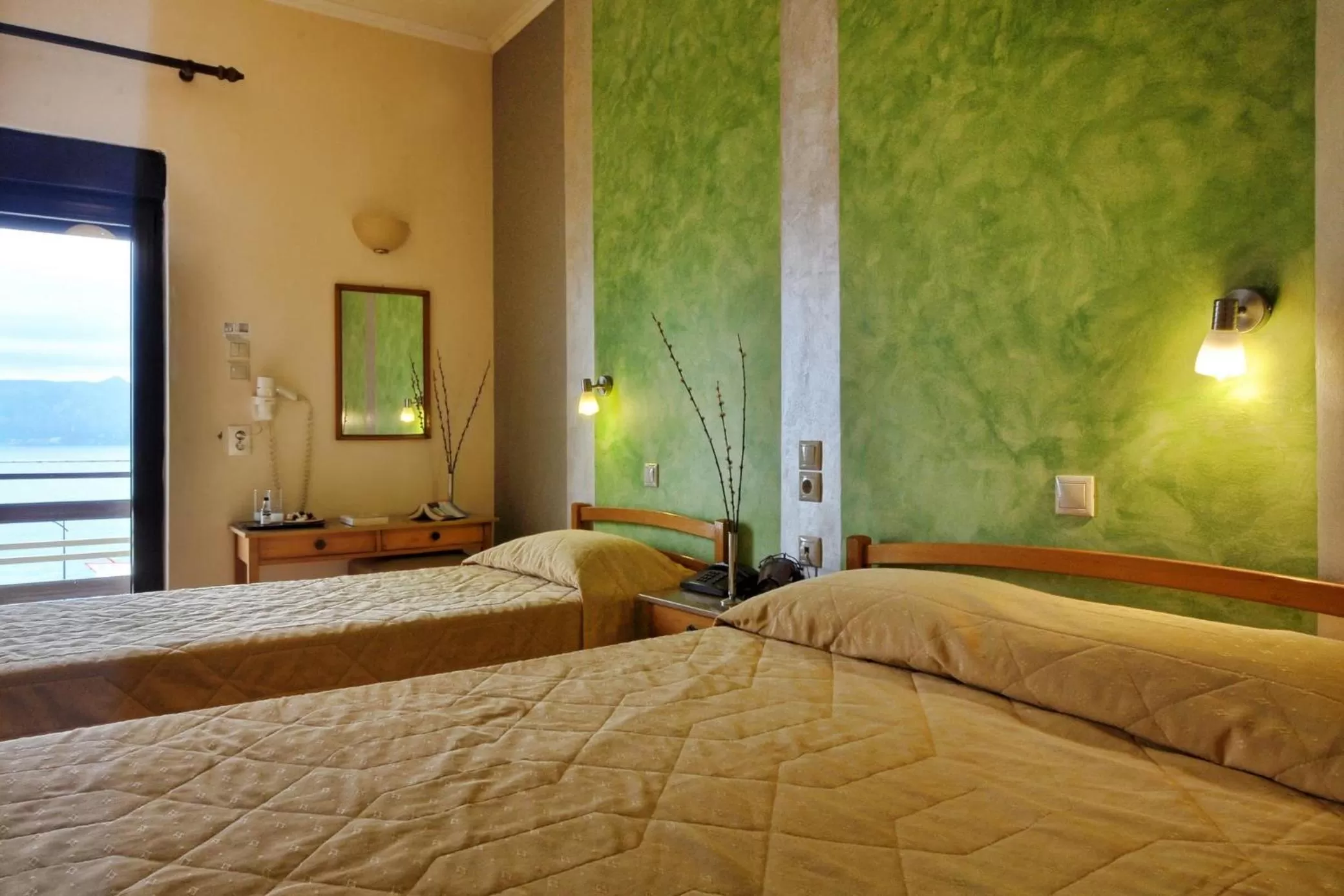 Bed in Hotel Atlantis