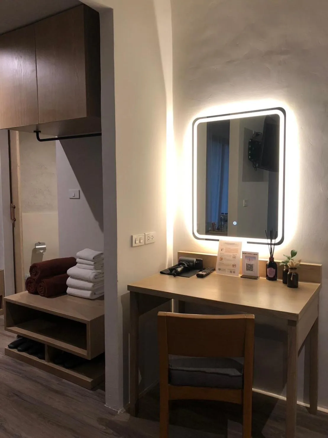 wardrobe in Punnpreeda Beach Resort - SHA Plus Certified