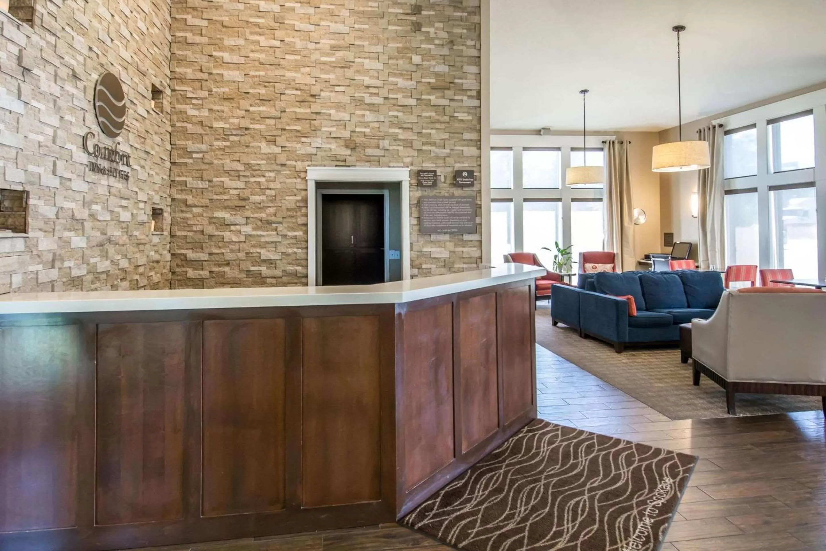 Lobby or reception in Comfort Inn & Suites Spokane Valley Central