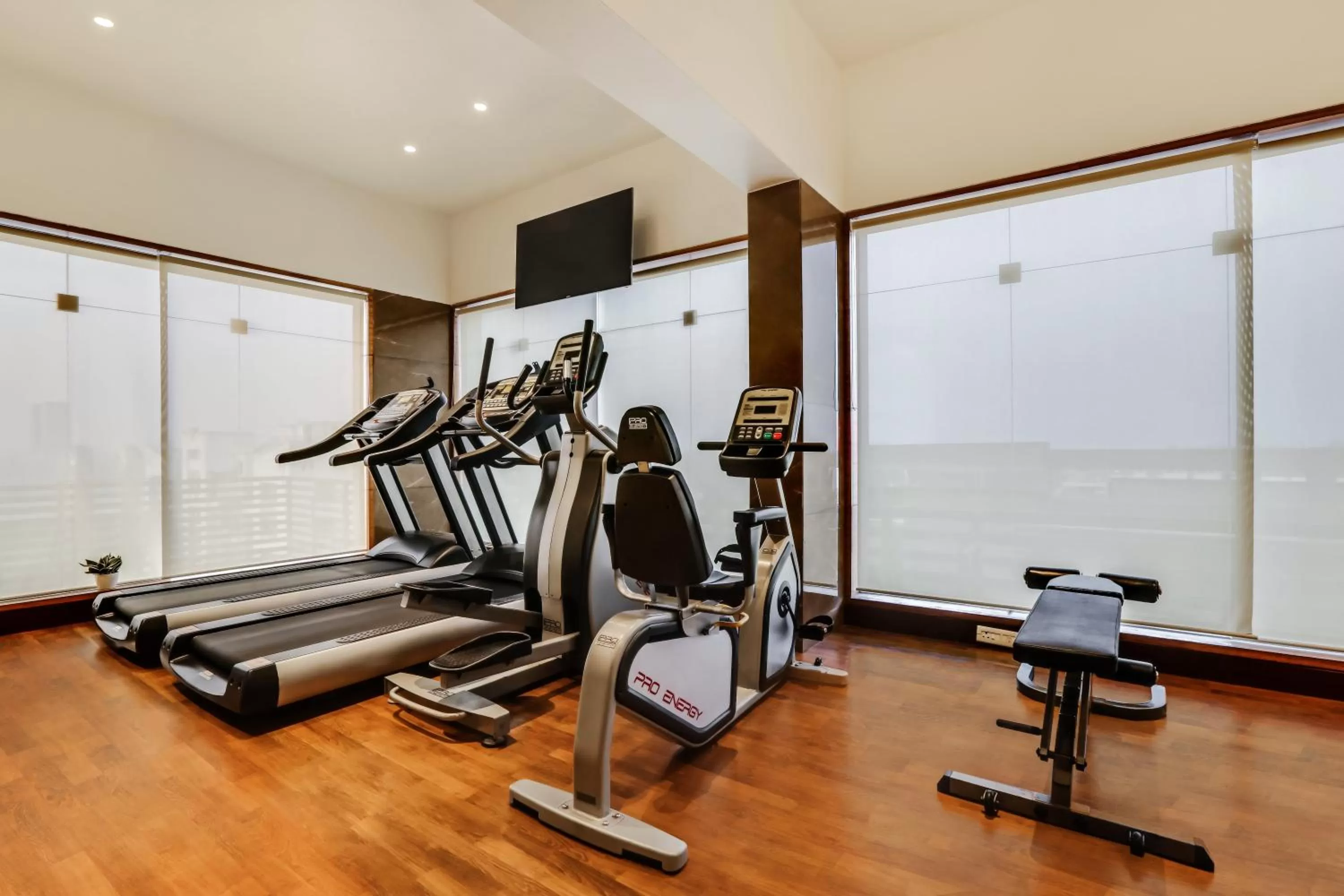 Fitness centre/facilities in Lemon Tree Hotel Viman Nagar Pune