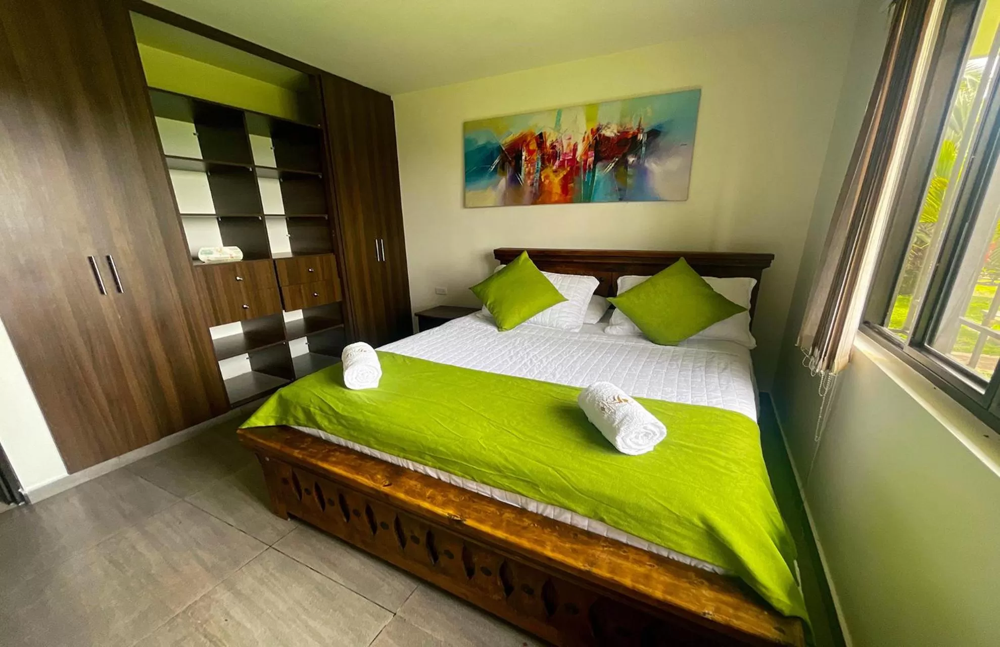 Bed in La Victoria Hotel Campestre