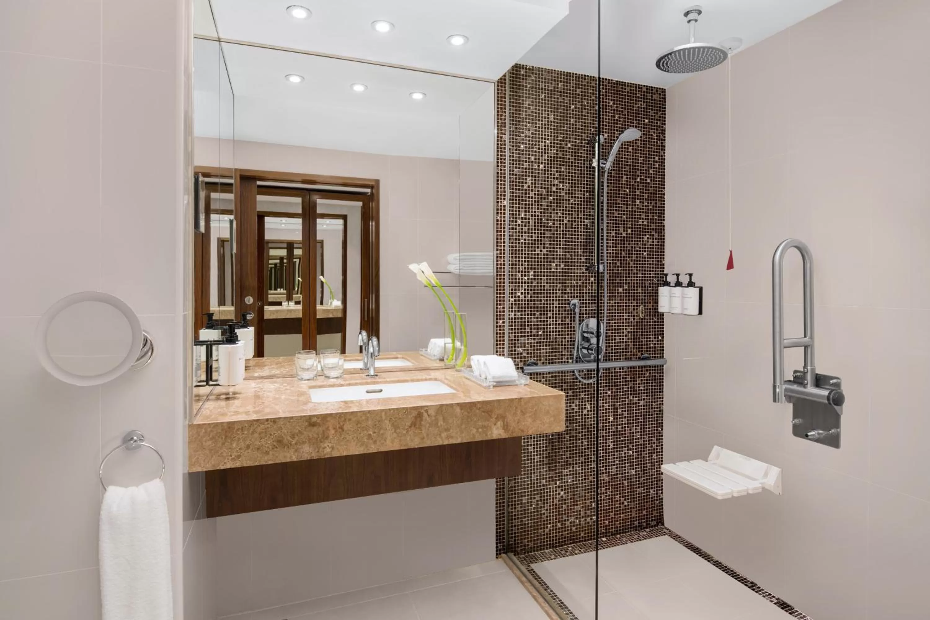 Bathroom in InterContinental Bahrain by IHG