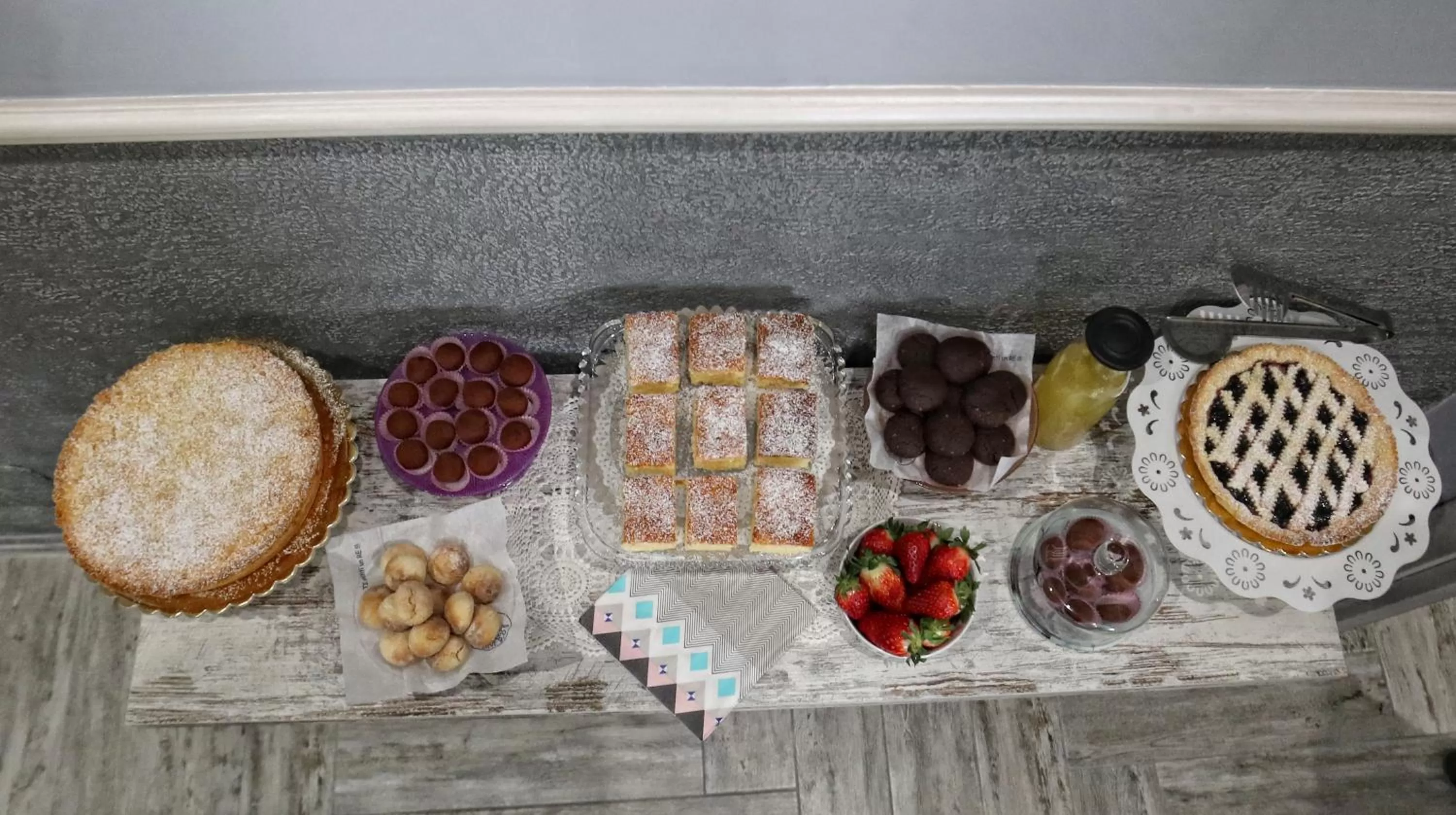 Food close-up in La casa di Luce