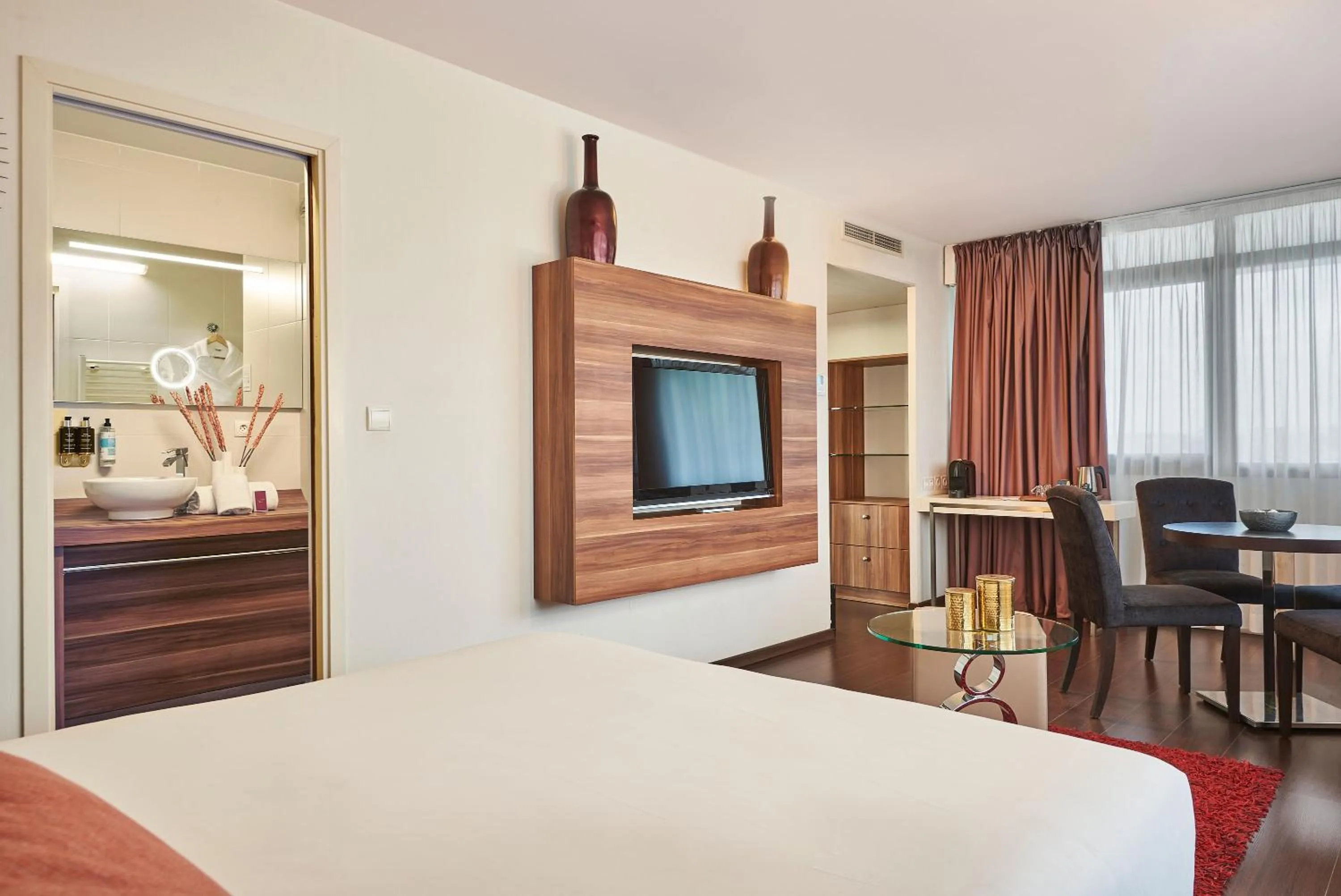 Bedroom, Bed in Hotel Gatsby by HappyCulture