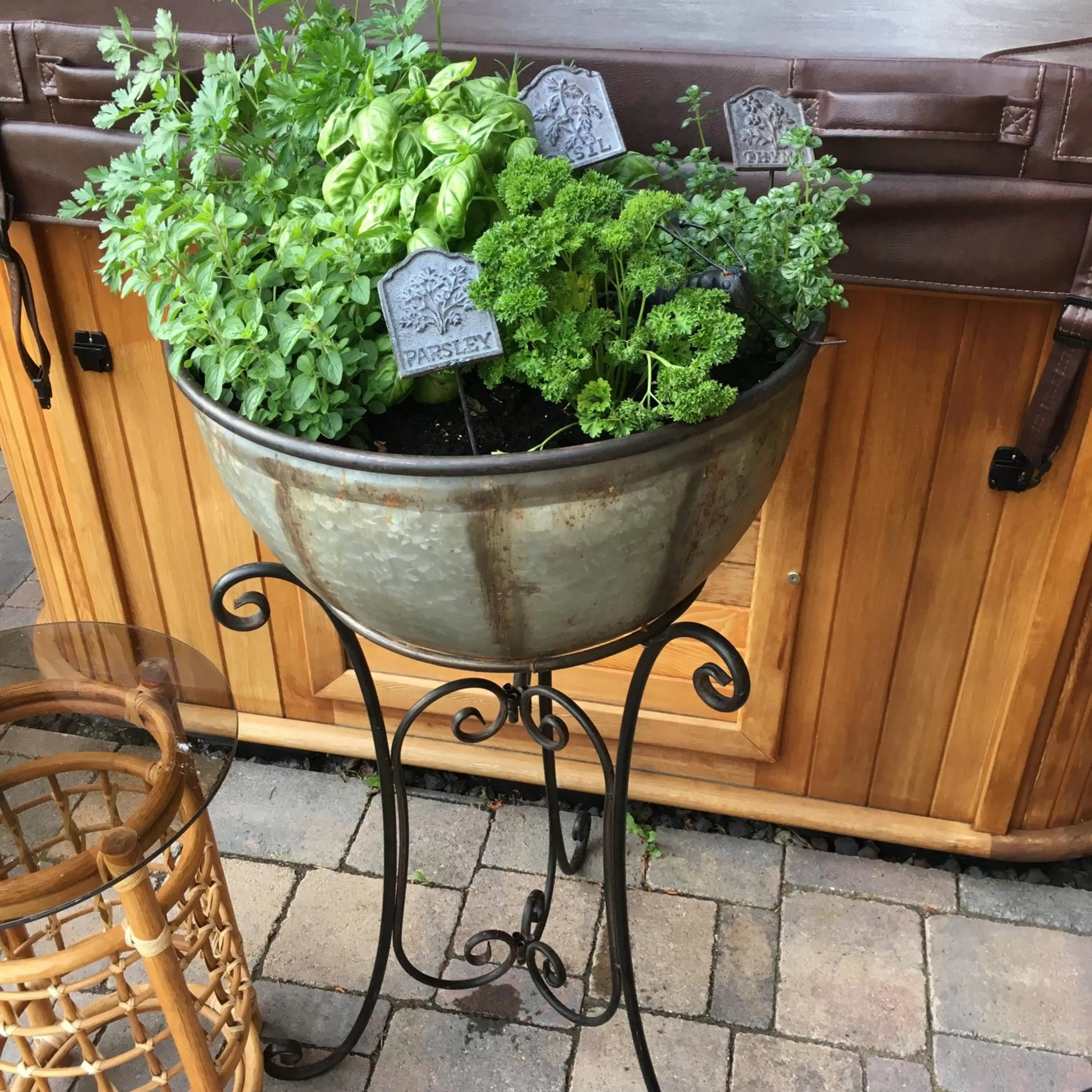 Patio in A Suite Retreat - Beyond Bed & Breakfast