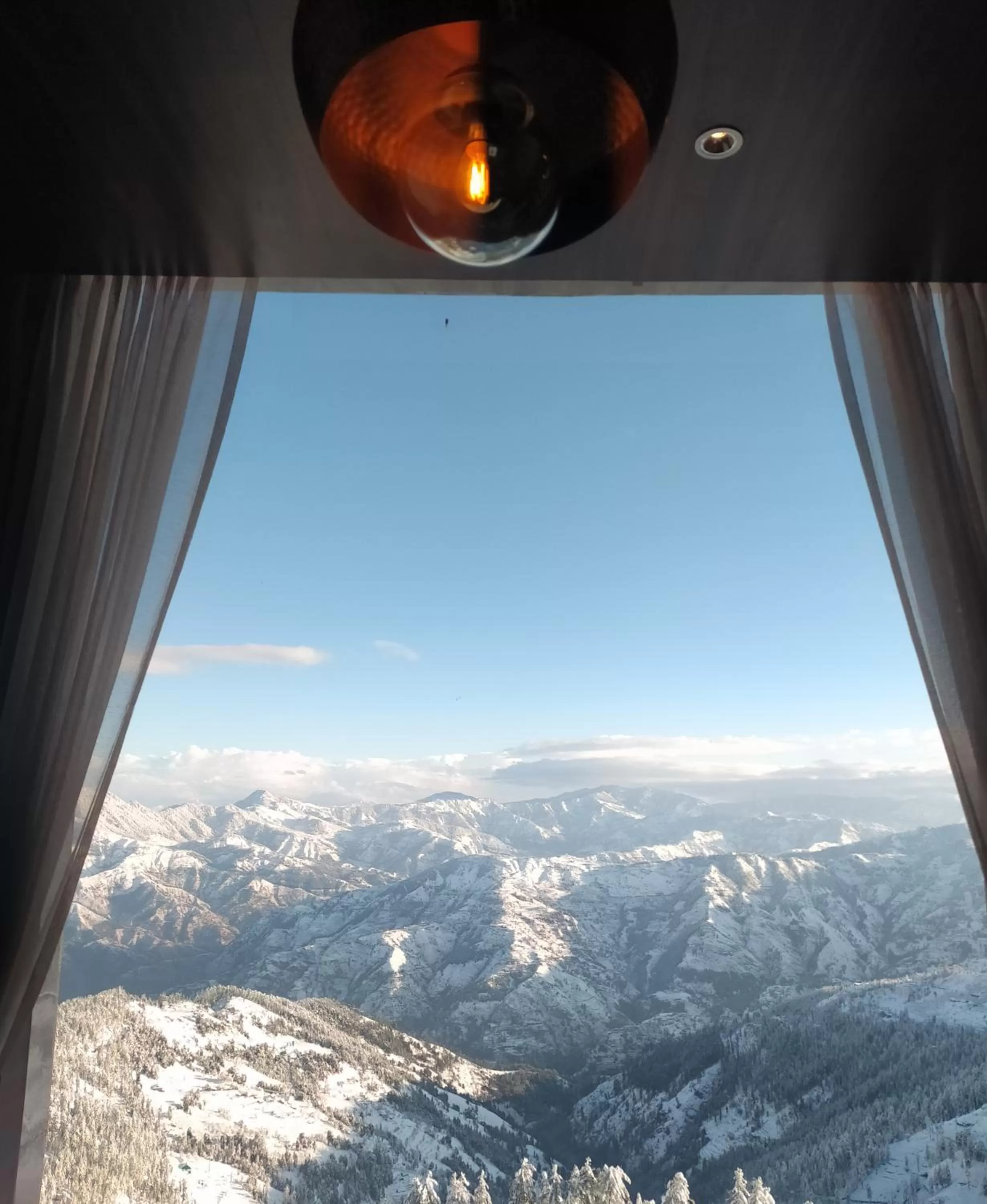 Mountain view in Radisson Kufri