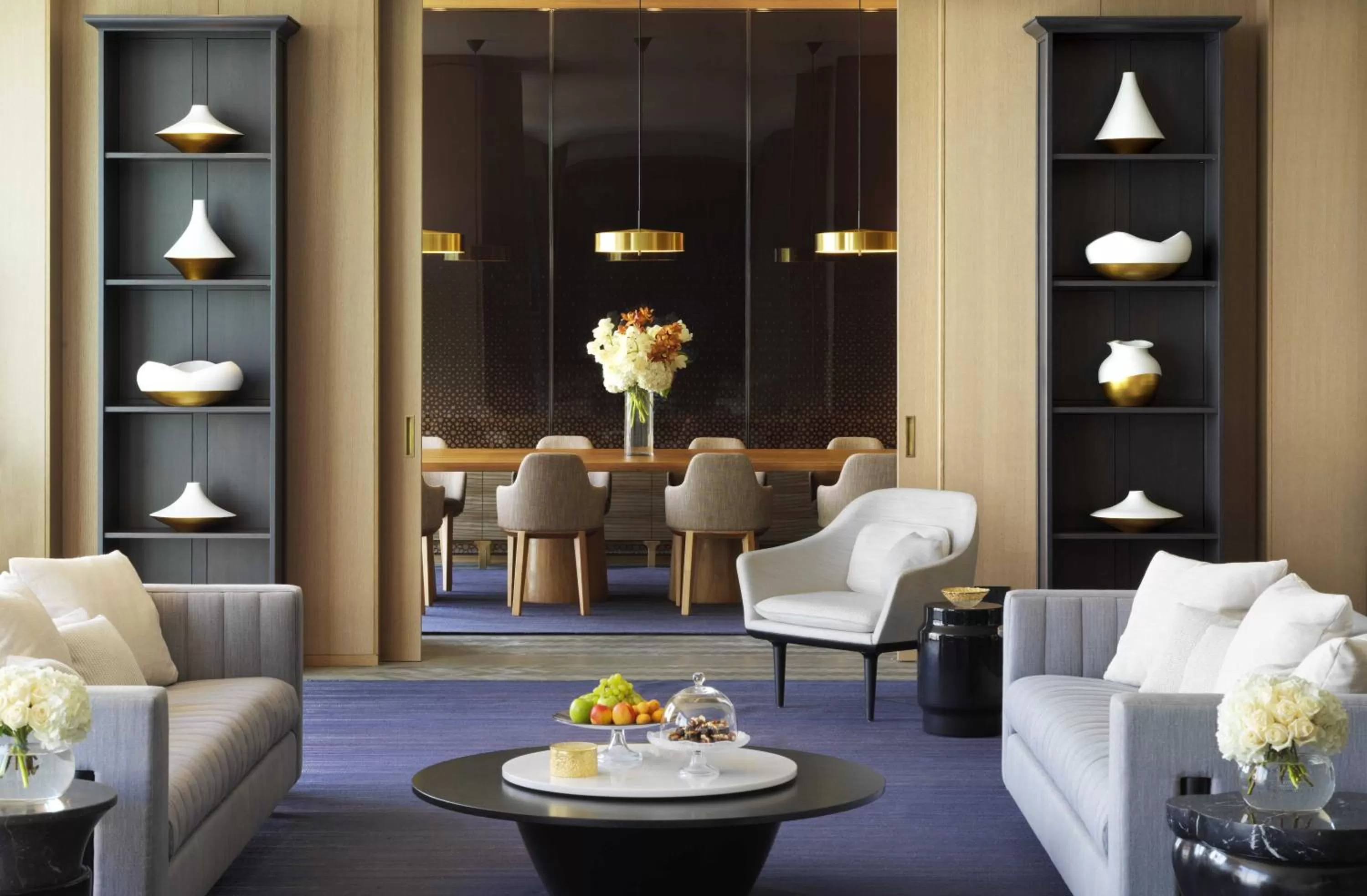 Seating area in Four Seasons Hotel Kuwait at Burj Alshaya