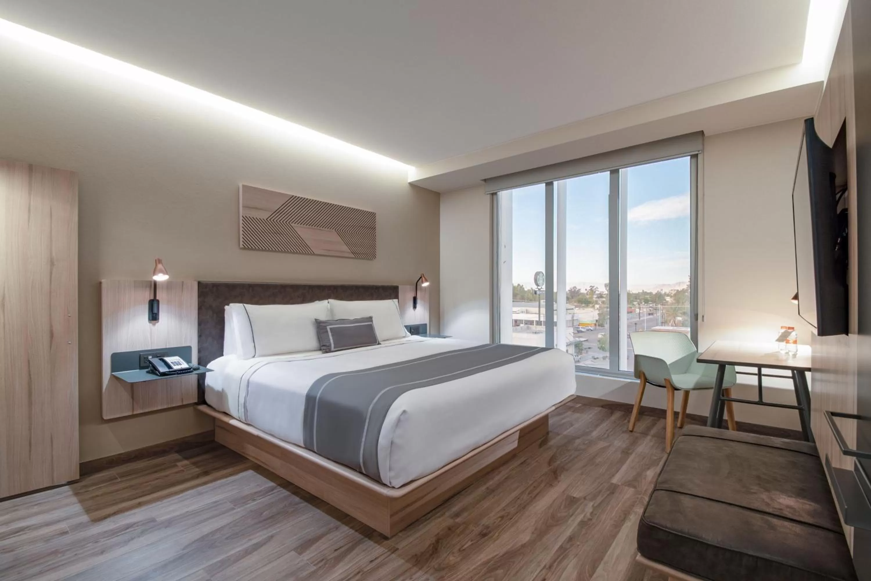 Bedroom, Bed in City Express Plus by Marriott Mexicali