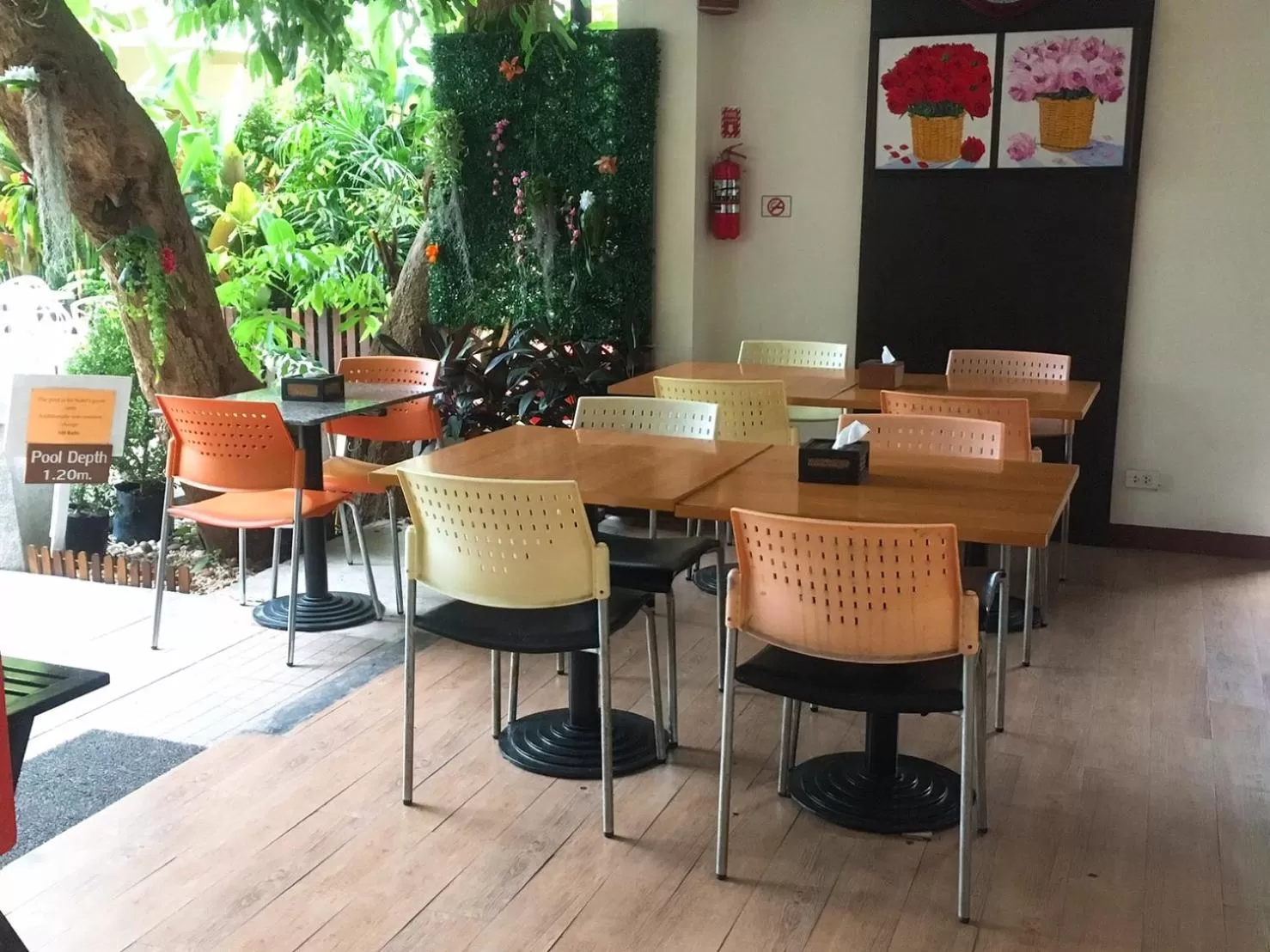 Buffet breakfast in BB Mantra Boutique Hotel