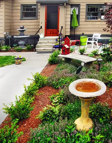Garden in Hydrangea Inn