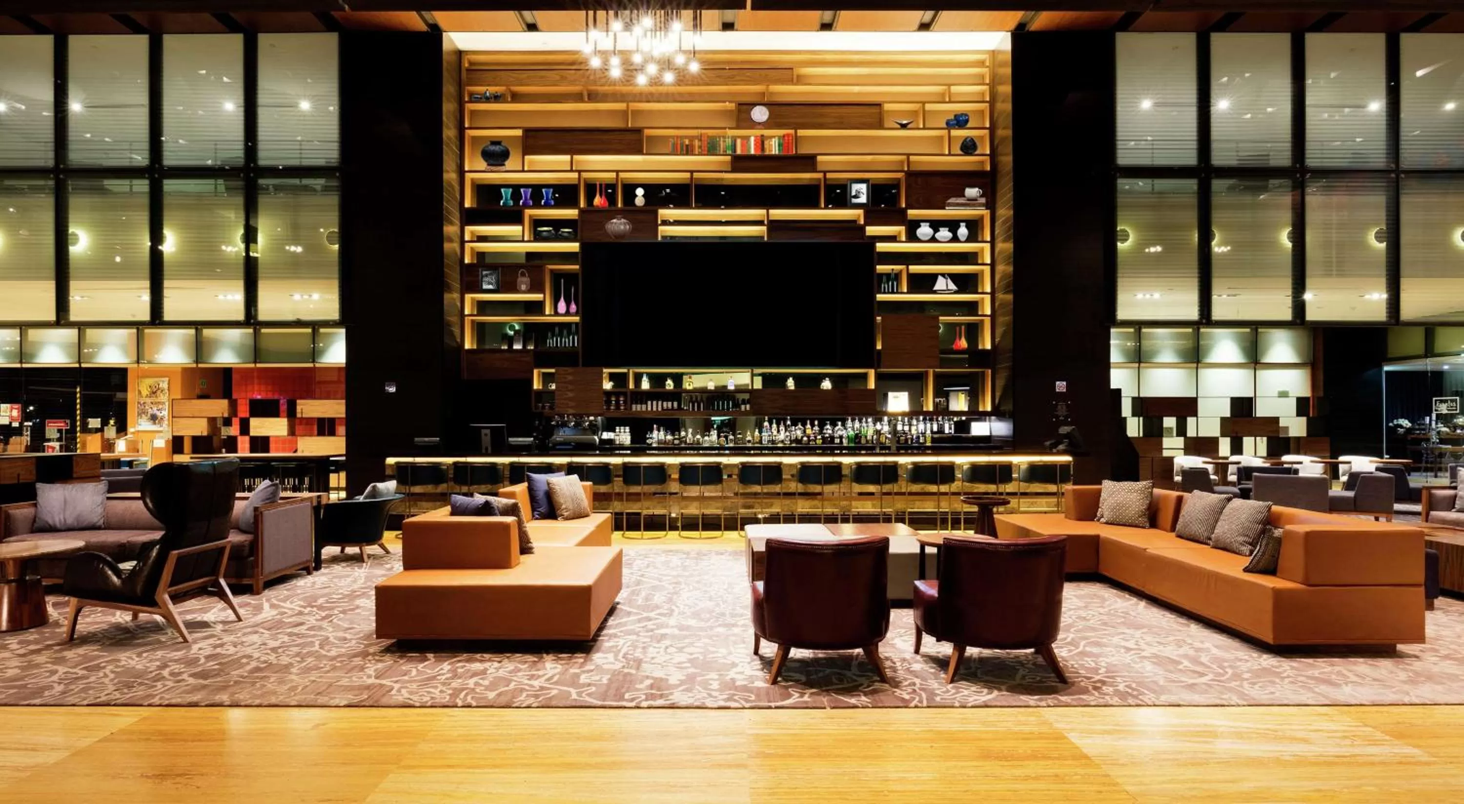 Lobby or reception in Hilton Mexico City Reforma