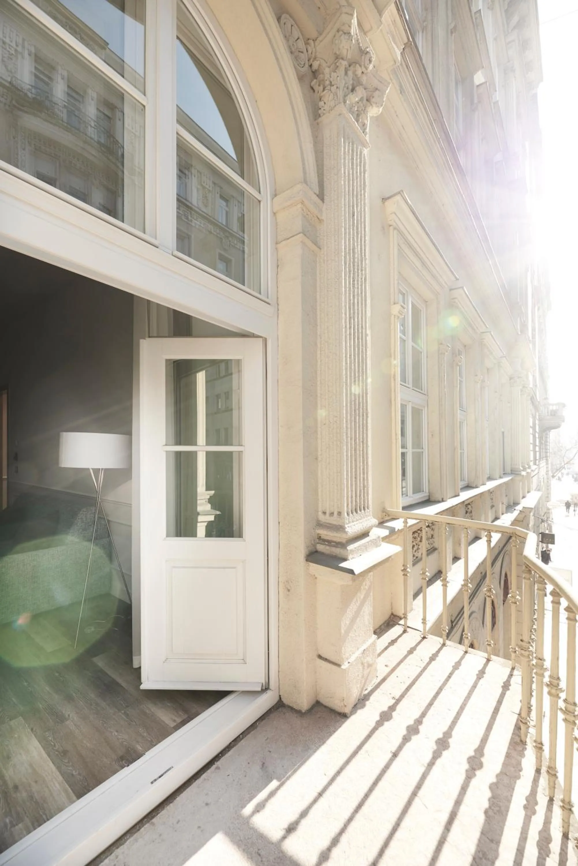 Balcony/Terrace in Boutique Residence Budapest