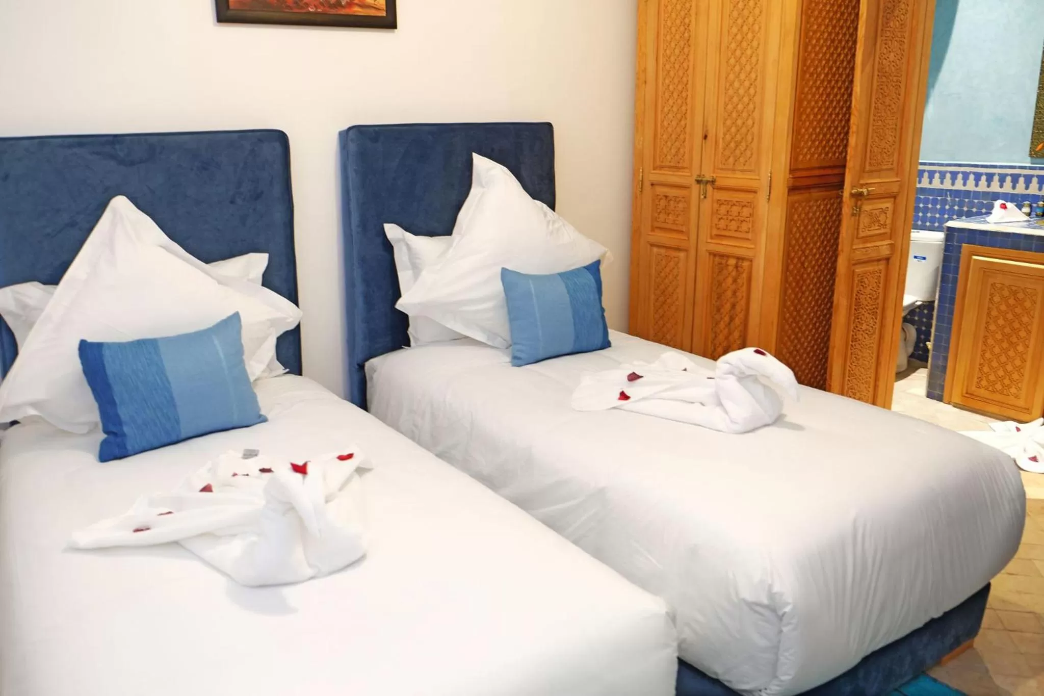 Photo of the whole room, Bed in Riad ZANOUBA