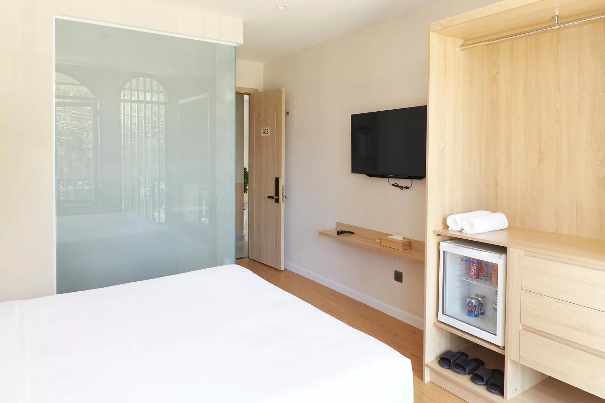 Bedroom, Bed in Larimar Villas Cô Giang