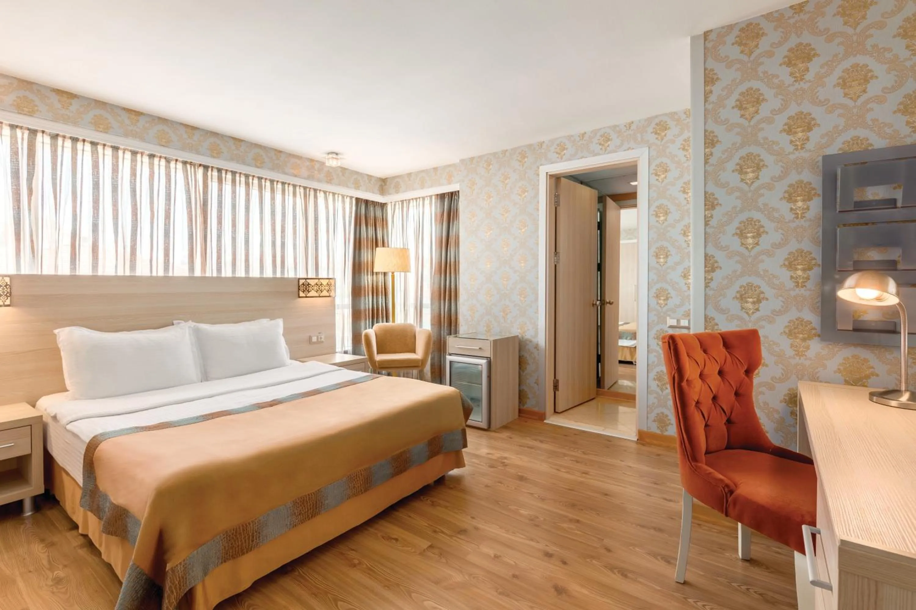 Bedroom, Bed in Ramada by Wyndham Ankara