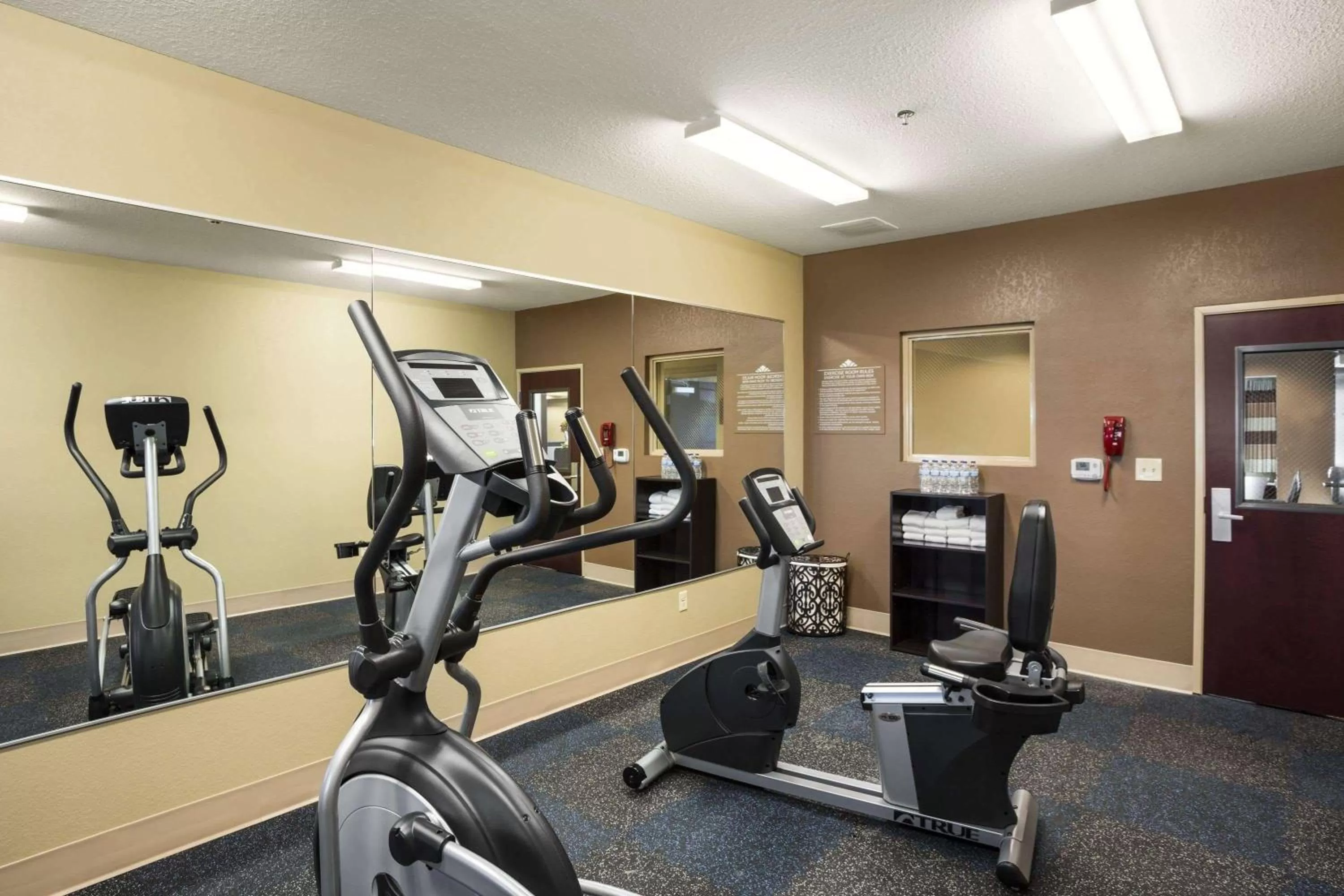 Fitness centre/facilities in Microtel Inn and Suites Carrollton