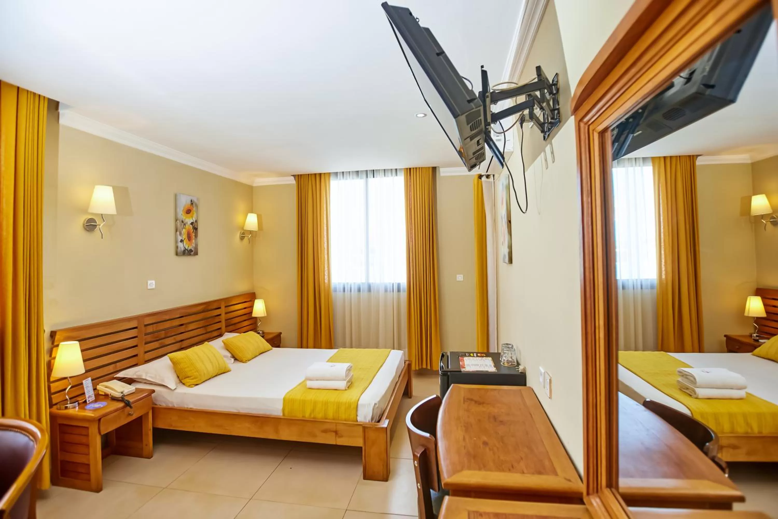 Bed in Anjary Hotel Antananarivo