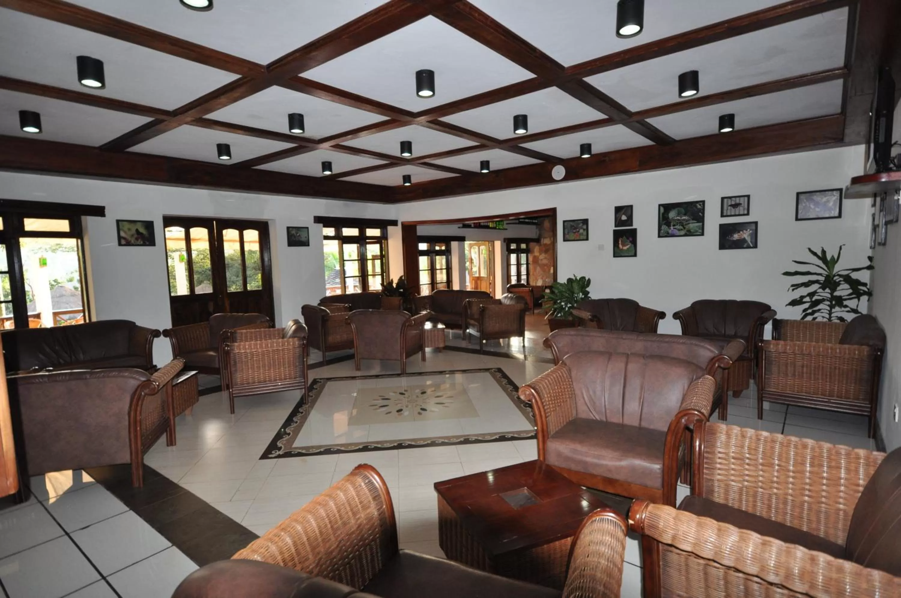 Lounge or bar in Jinja Nile Resort