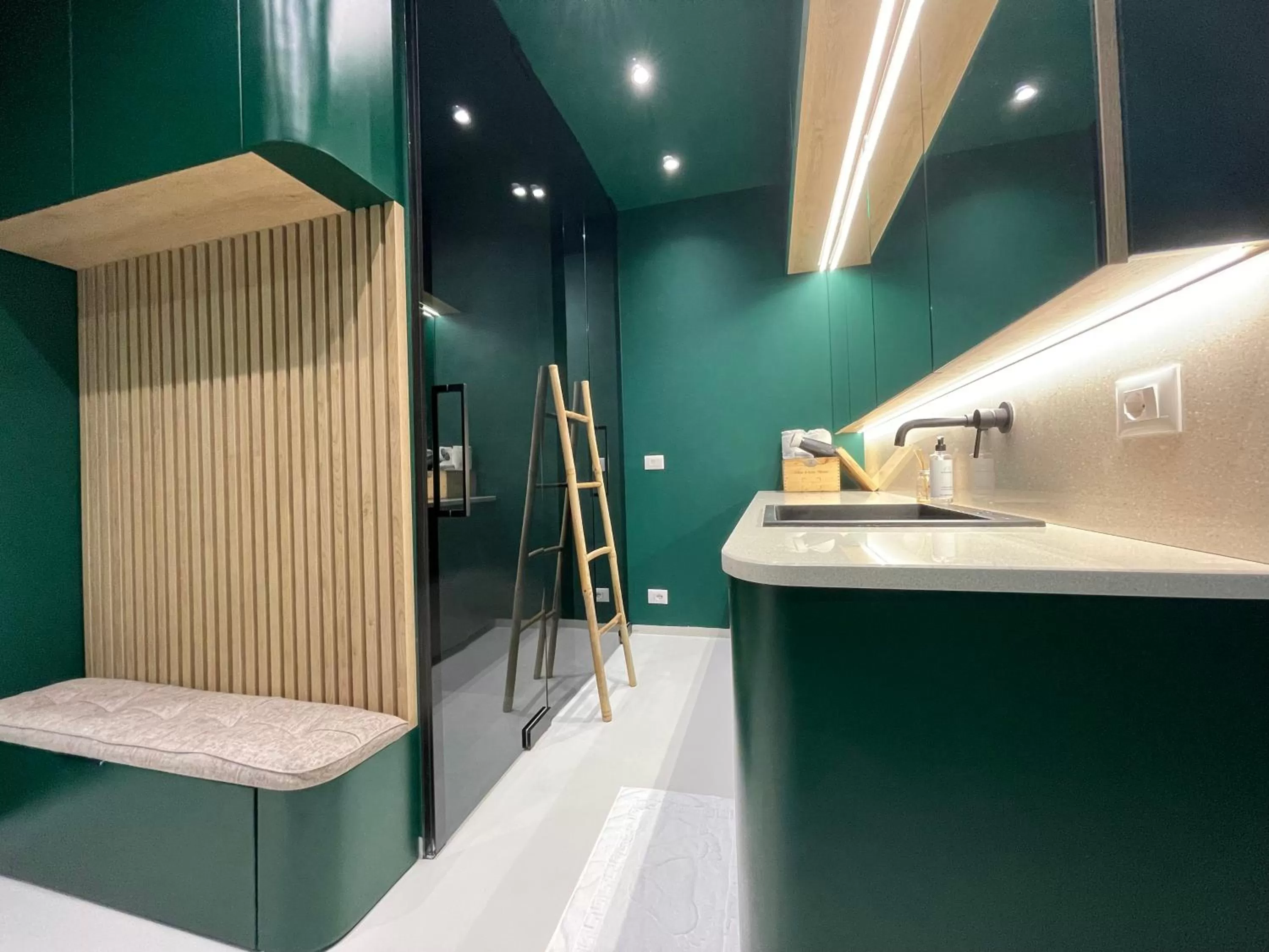 Bathroom in Ambassador Skyline Apartments