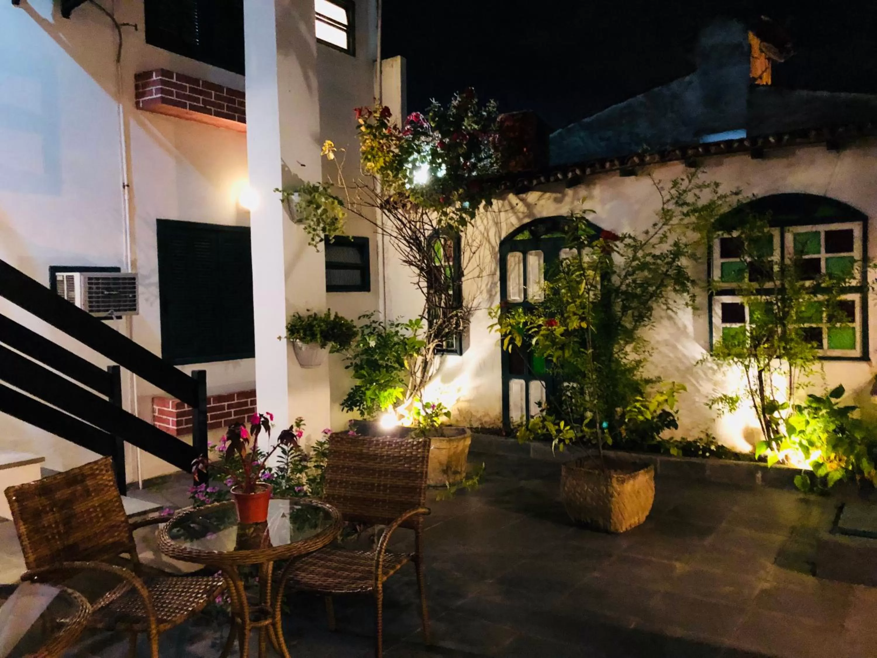 Garden in Pousada Canteiros