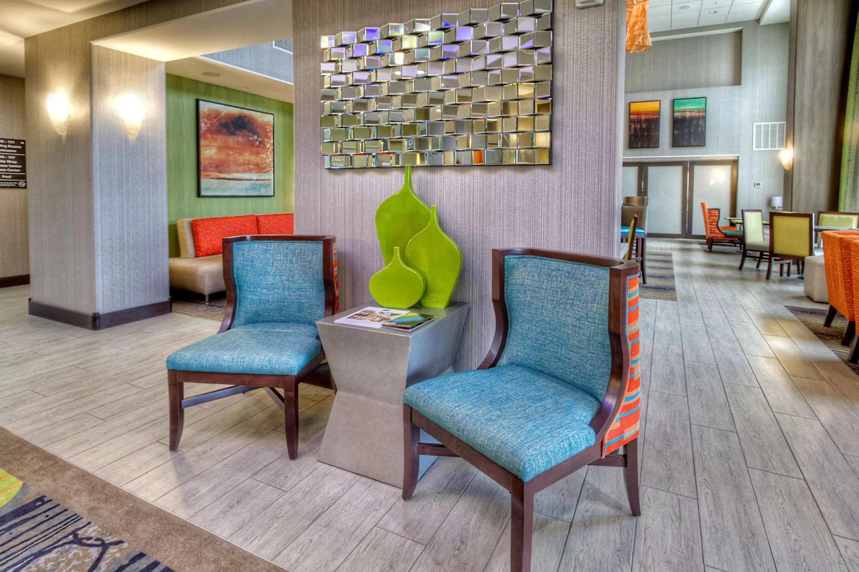 Lobby or reception in Hampton Inn and Suites Ada