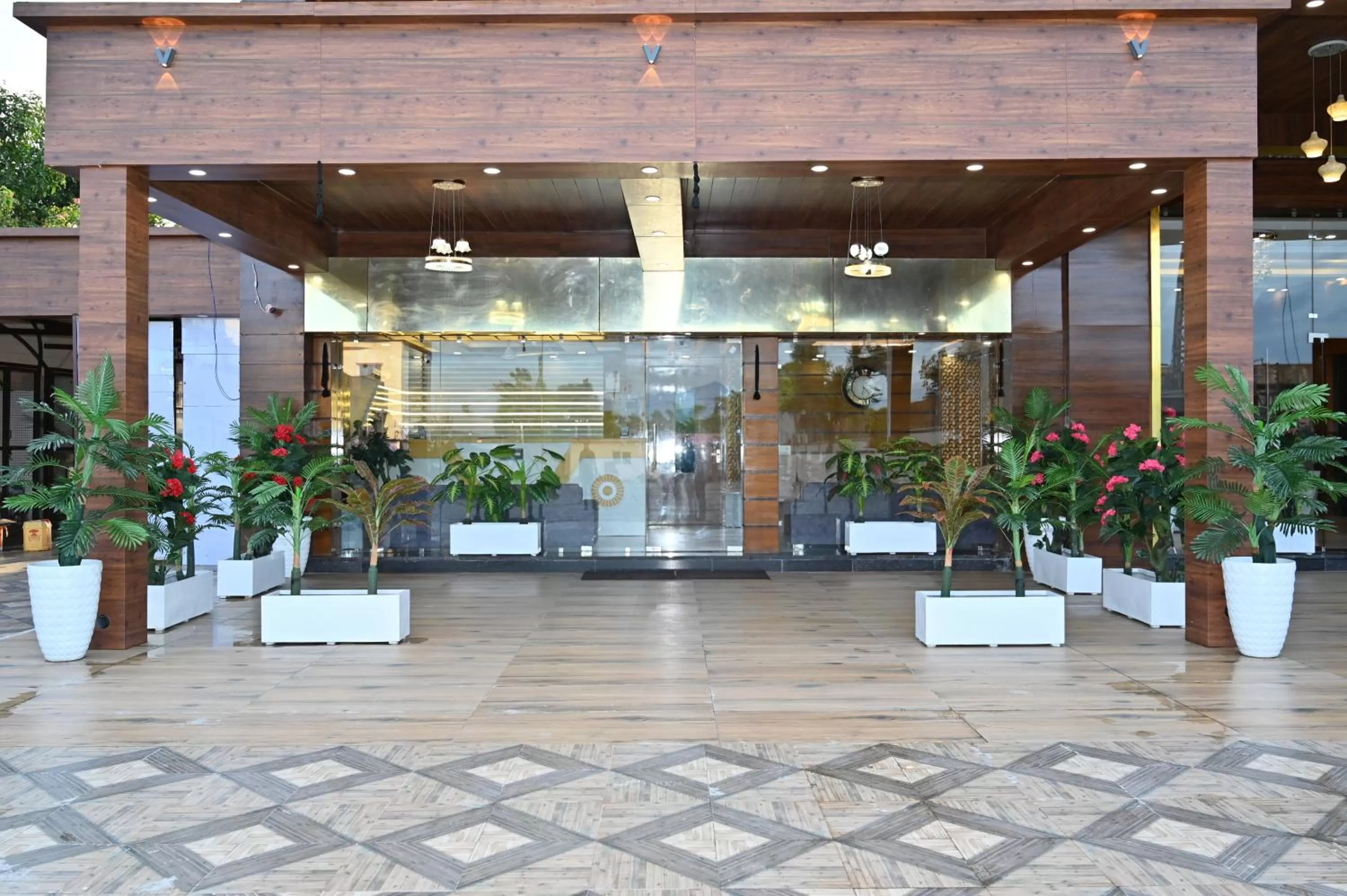 Facade/entrance in Hotel Vasdaa Grand