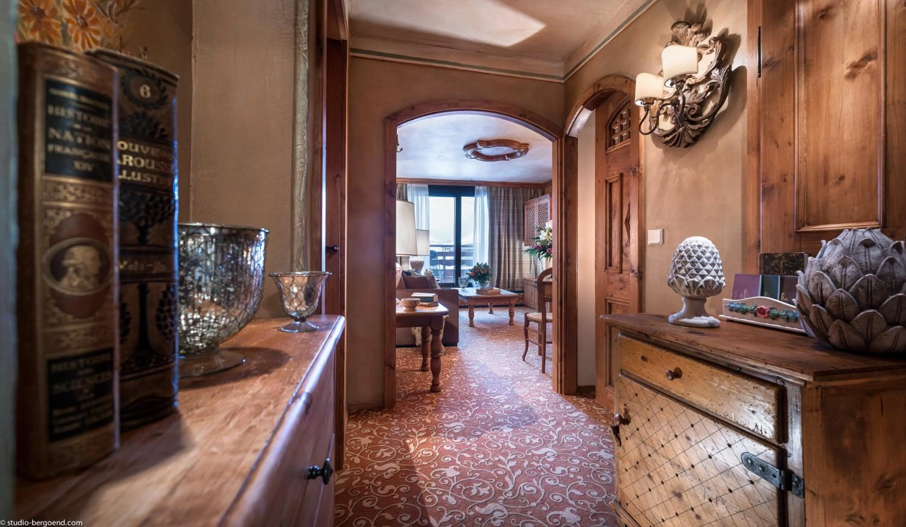 Living room in Hôtel Alpen Ruitor