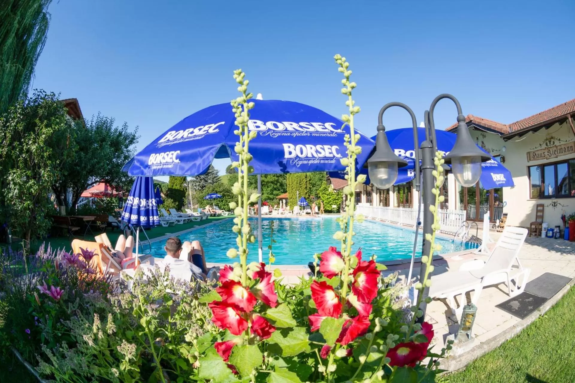 Swimming Pool in Hotel Bielmann