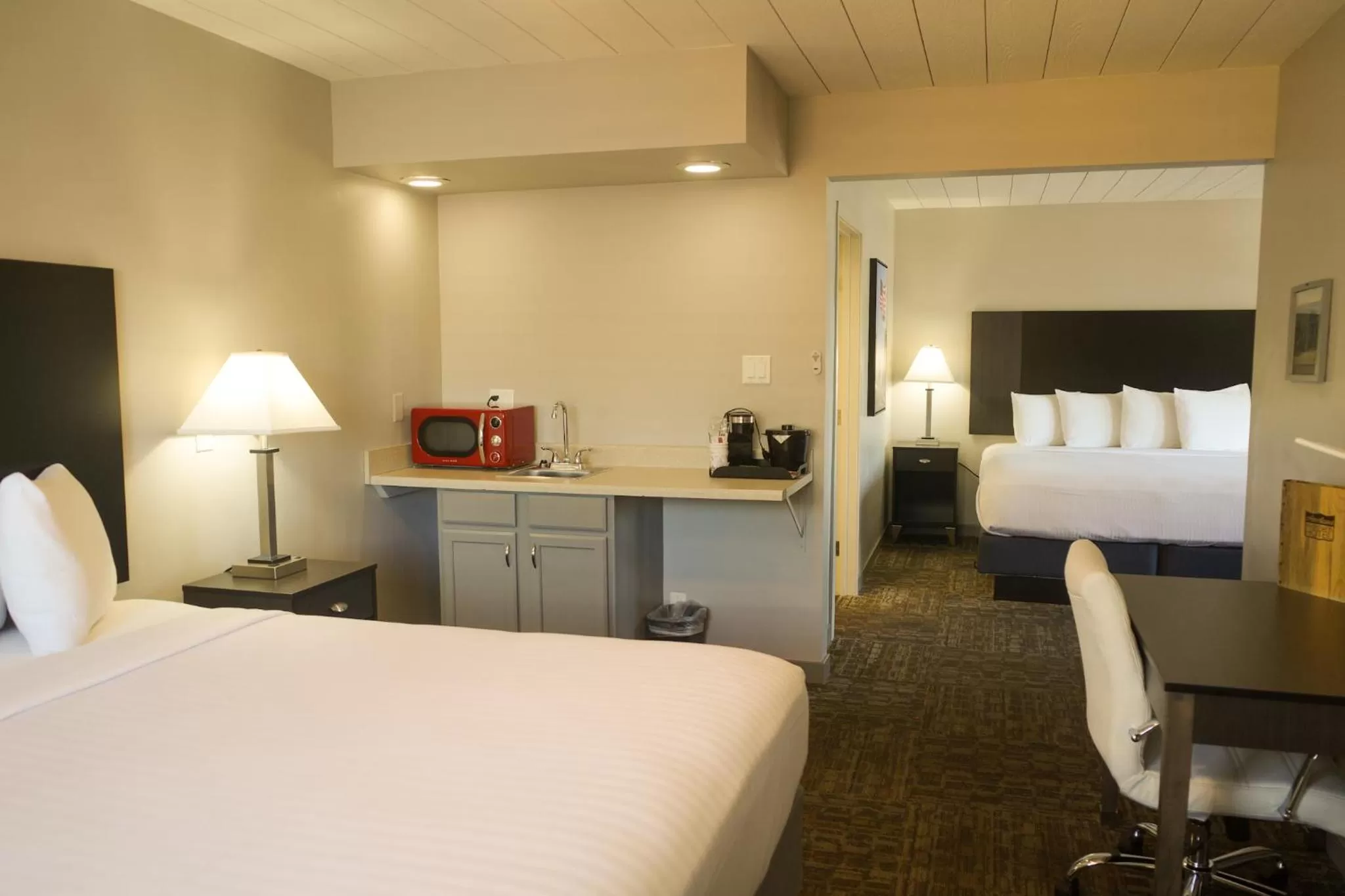 Bed in Americana Modern Hotel