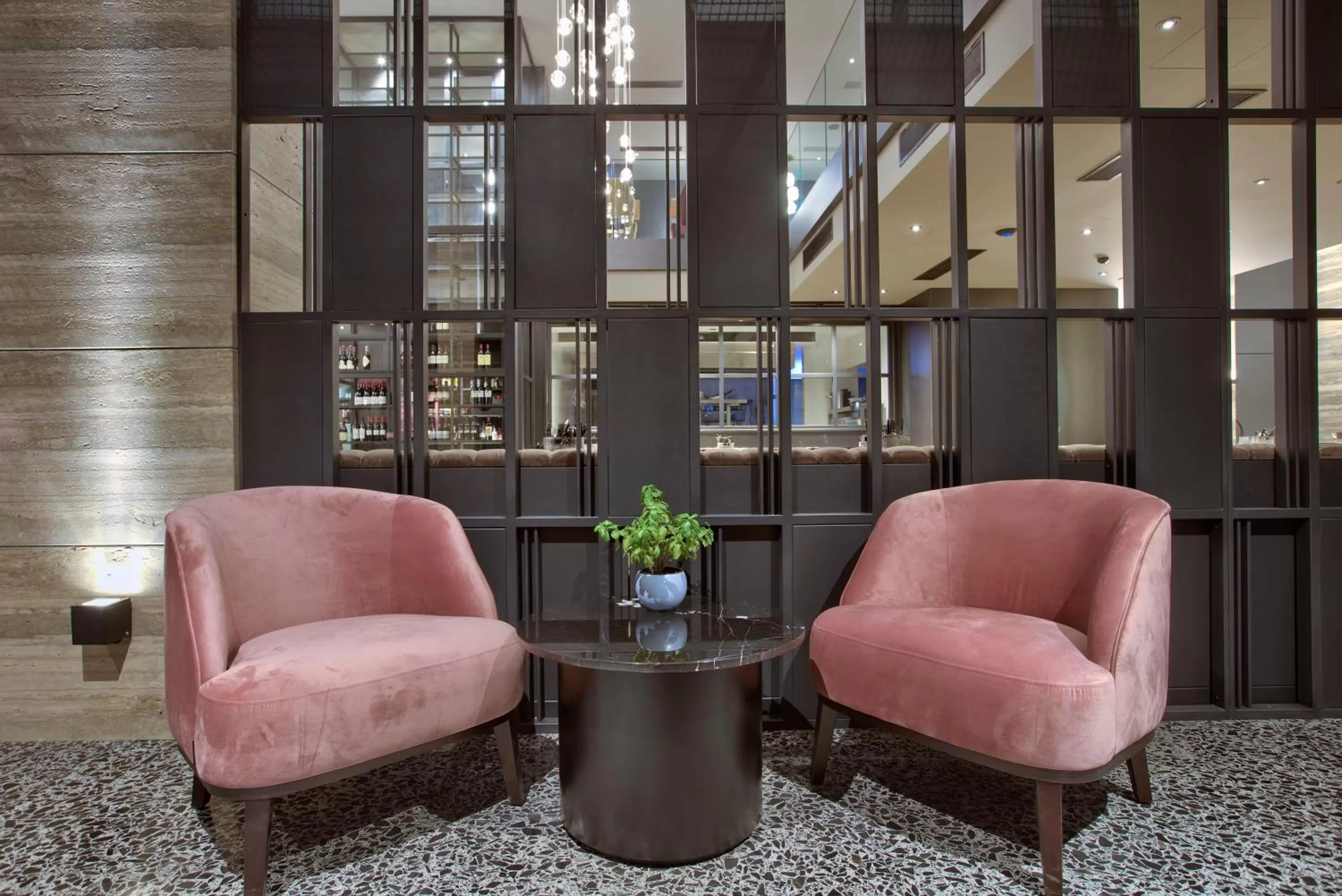 Seating area in Number 11 St Julian's Malta - Handwritten Collection