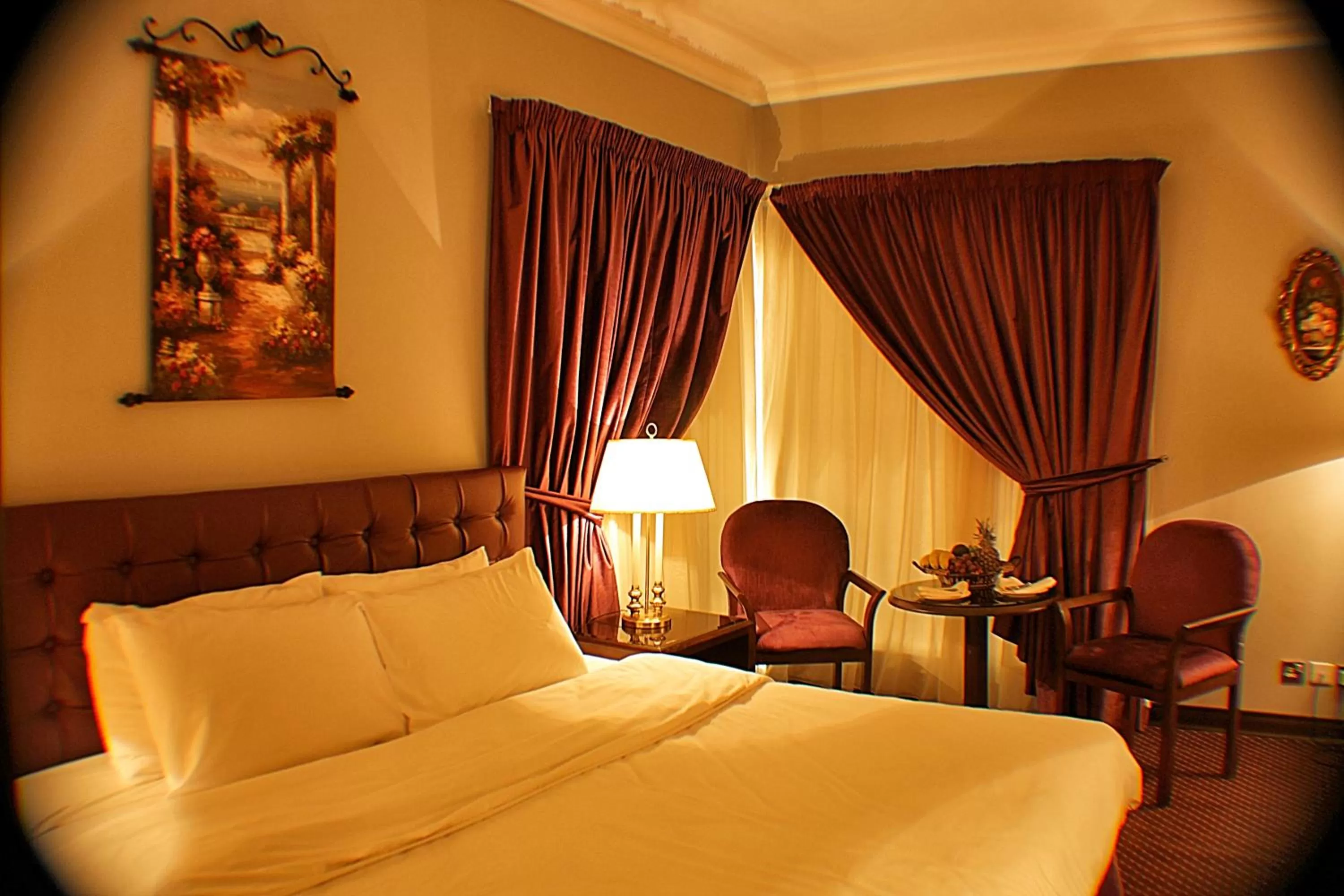 Bed in Carlton Tower Hotel Kuwait