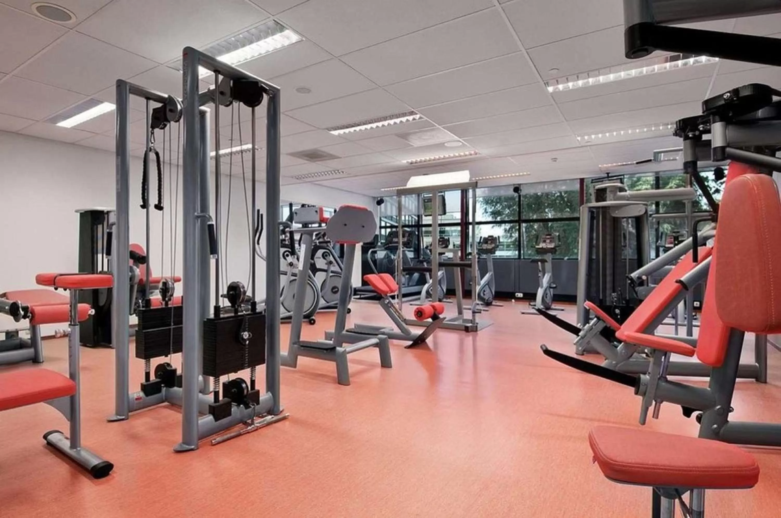Fitness centre/facilities in Hilton Amsterdam