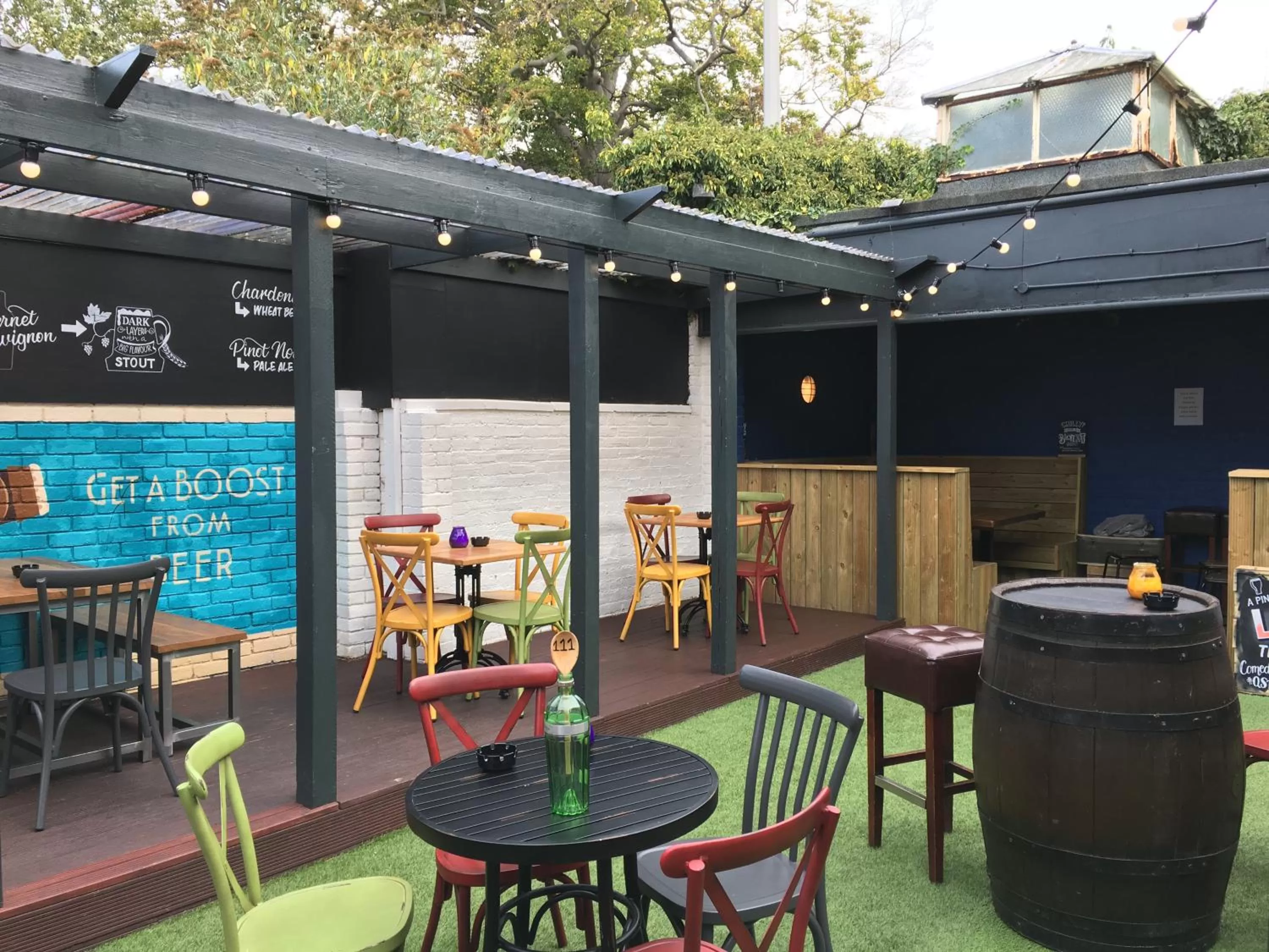 Patio in Queen Street Tap