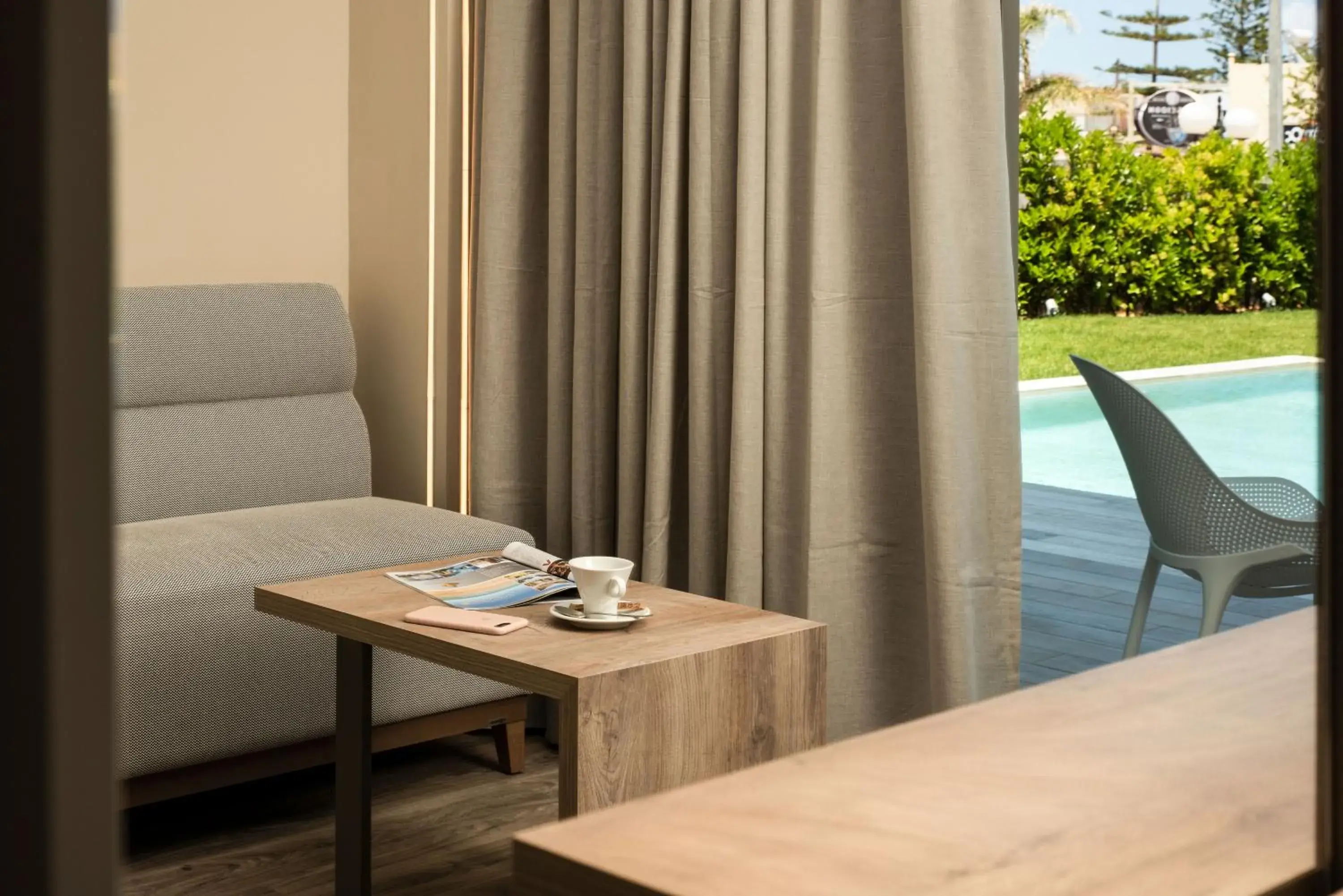 Deluxe Room with Pool View in Atlantica Amalthia Beach Hotel - Adults Only Deluxe Room with Pool View in Atlantica Amalthia Beach Hotel - Adults Only