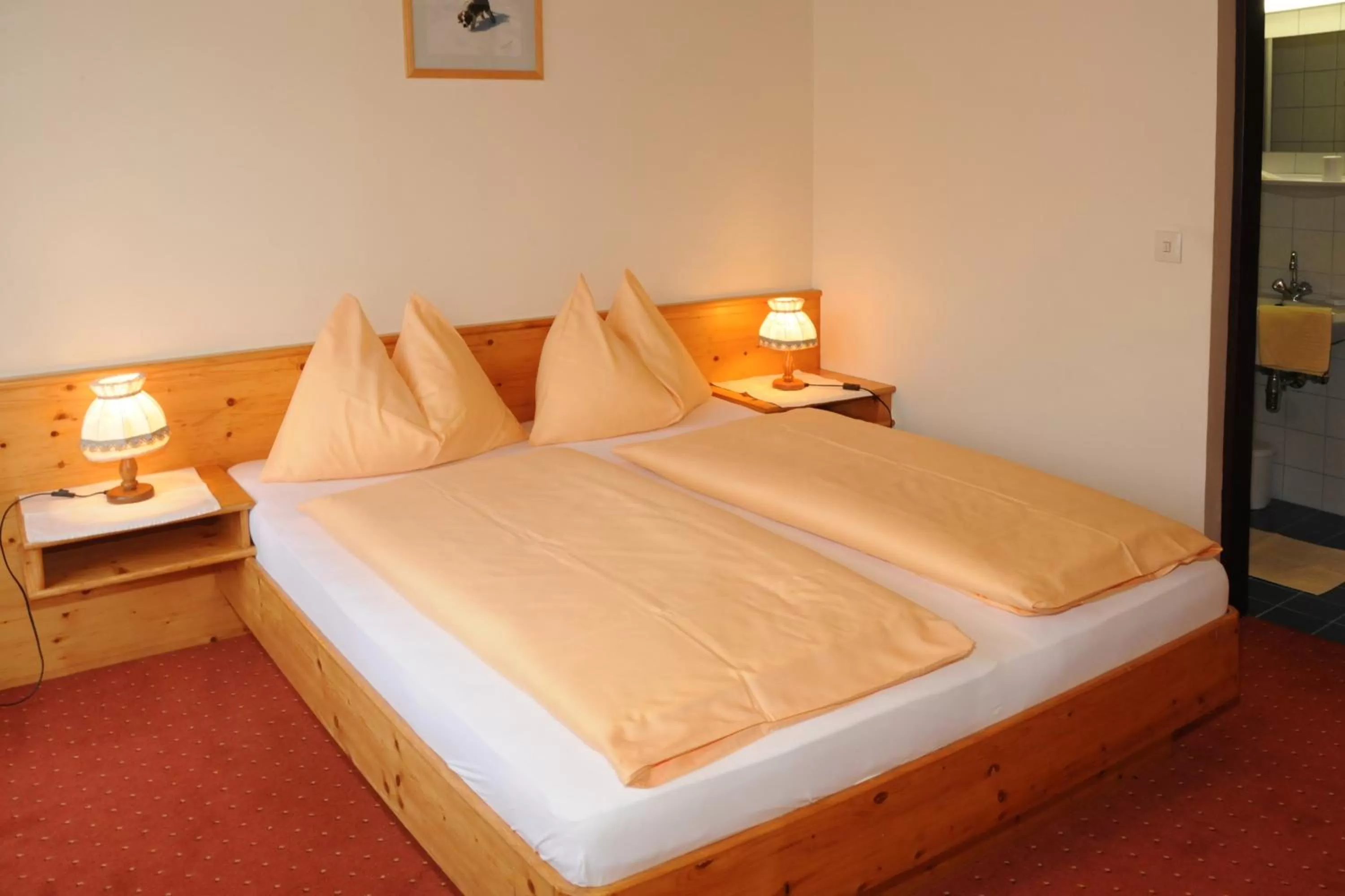 Decorative detail, Bed in Seiterhof