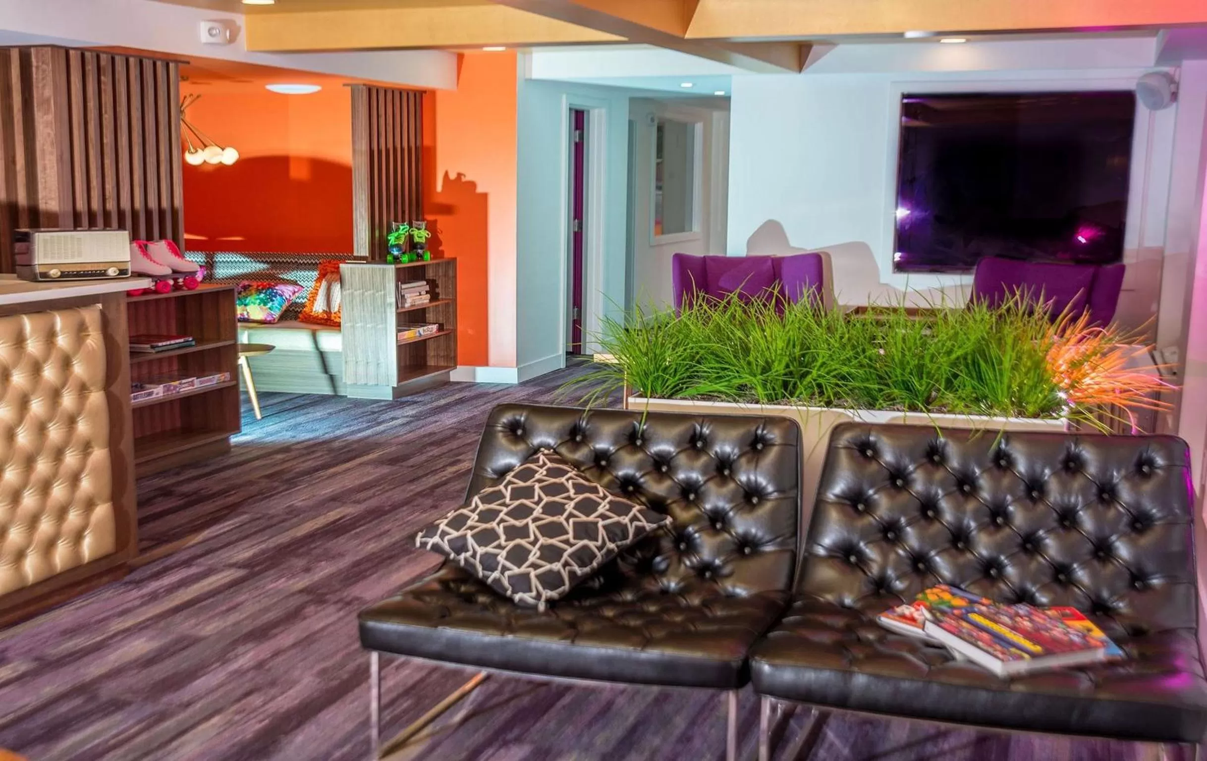 Lobby or reception in Hotel Zed Kelowna