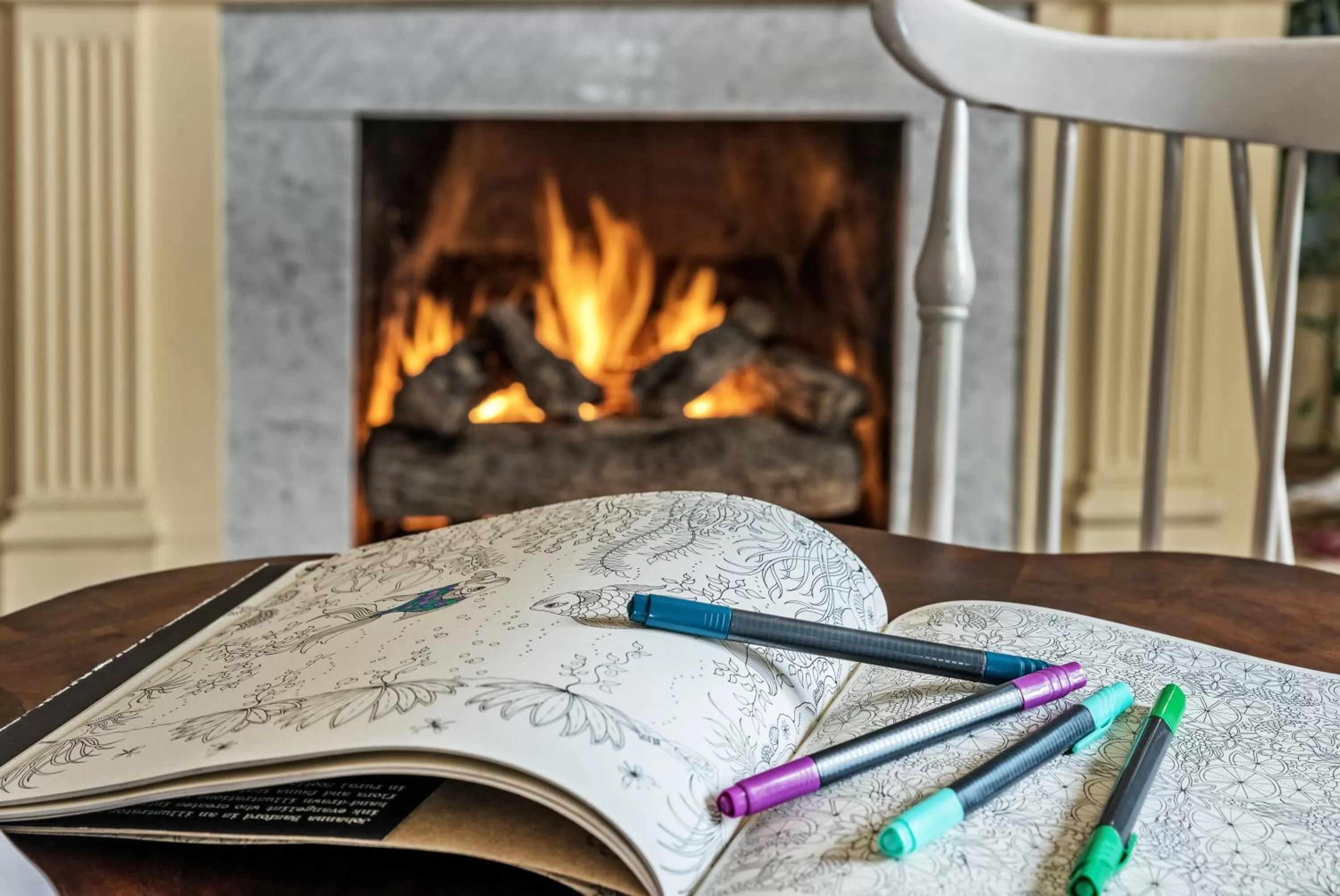 Living room in Silver Heart Inn & Cottages