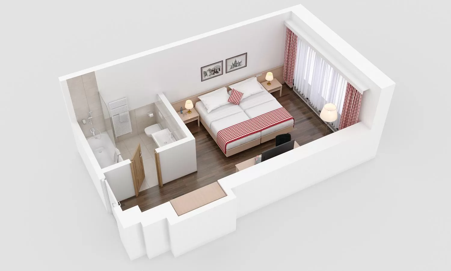 Double Room in Hotel IMLAUER & Bräu