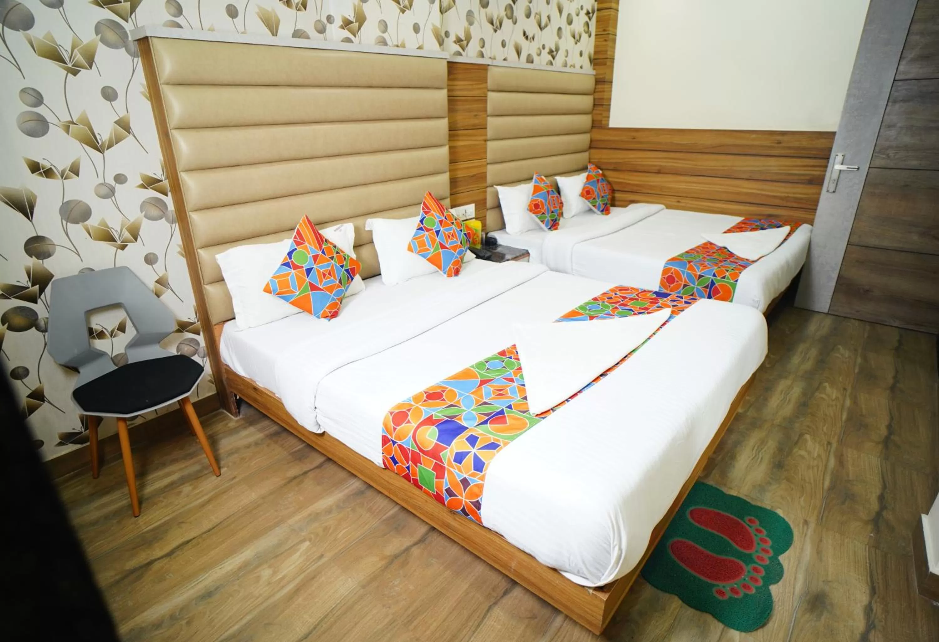 Bedroom in Hotel Delhi Darshan Deluxe-By RSL Hospitality