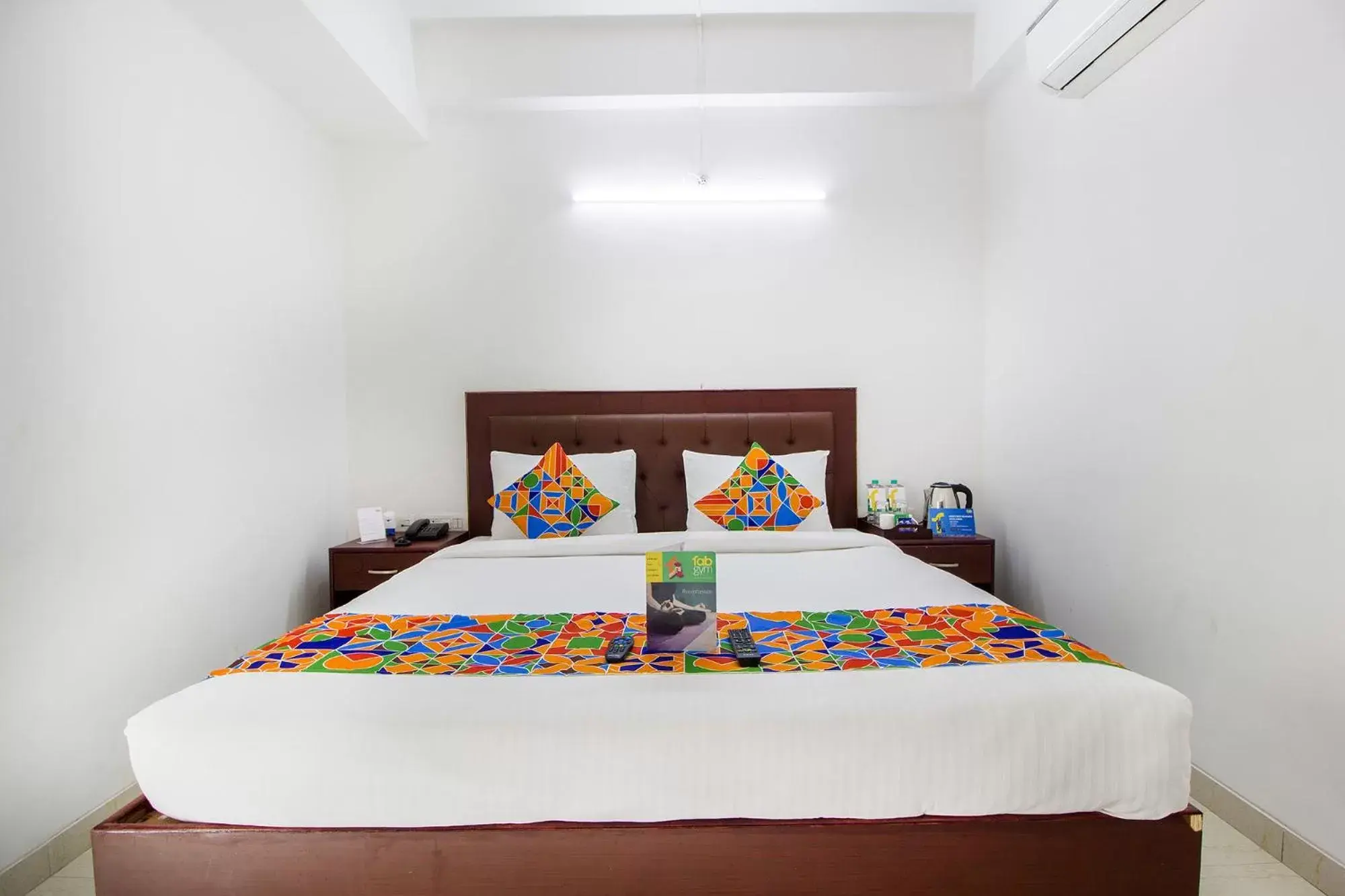 Deluxe Room - single occupancy in FabHotel Limestone Aura Deluxe Room - single occupancy in FabHotel Limestone Aura