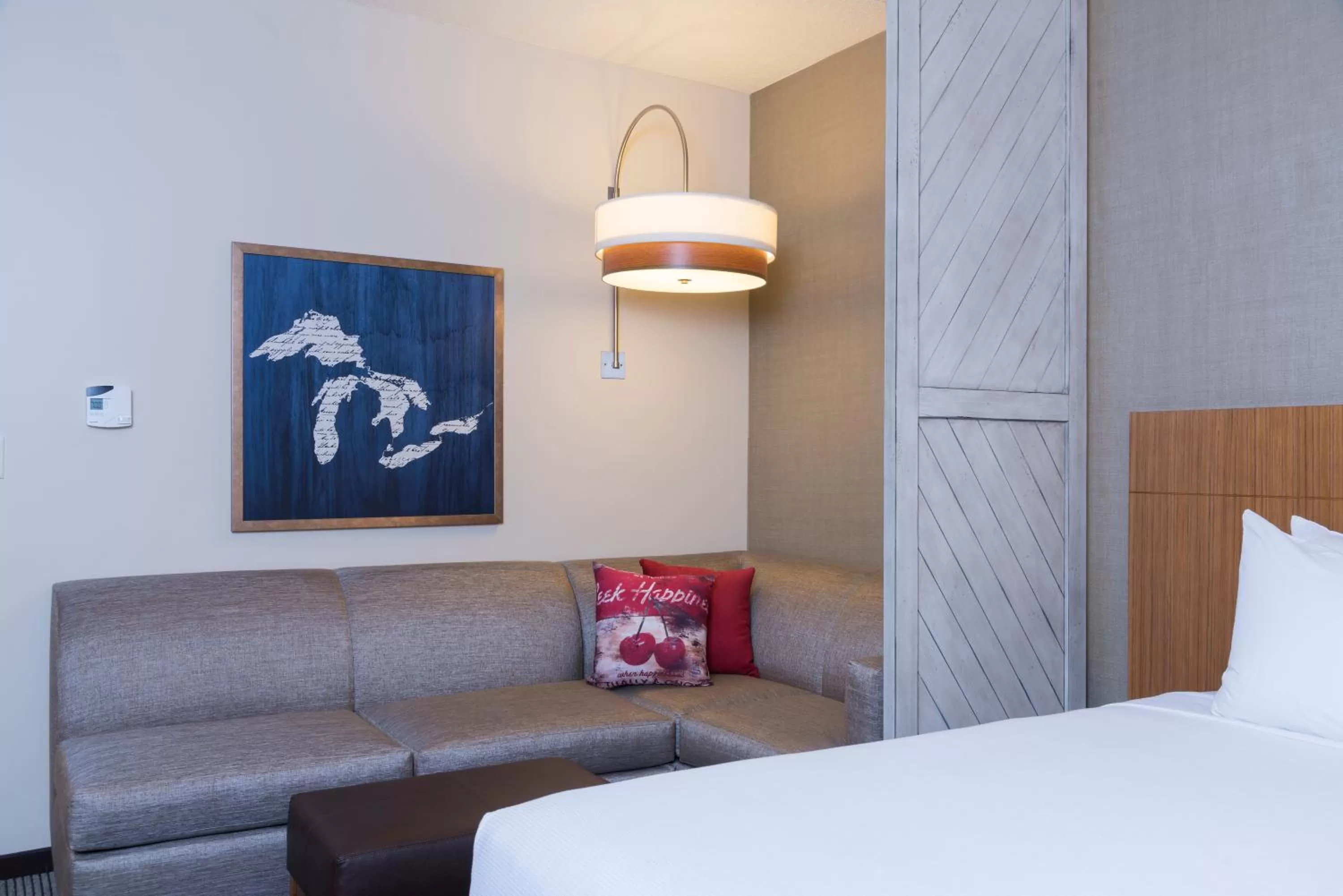 King Room with Two King Beds and Sofa Bed in Hyatt Place Ann Arbor