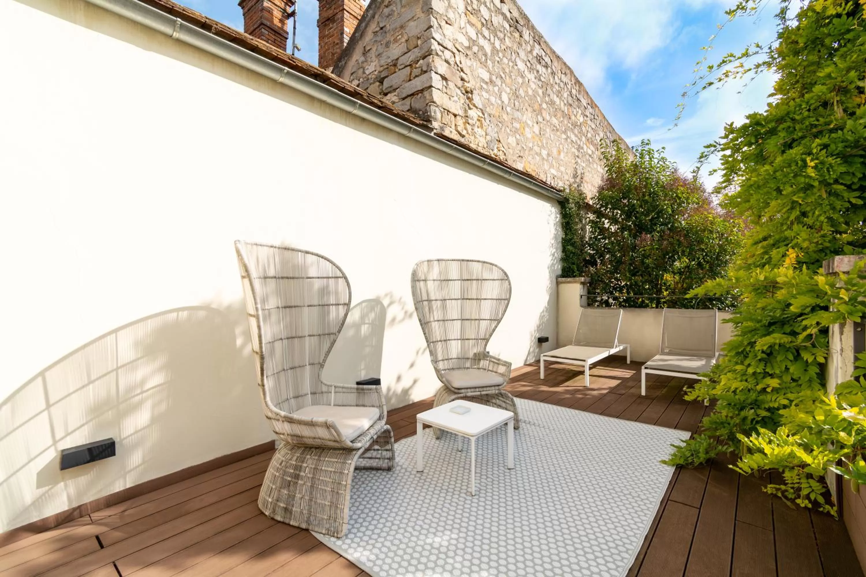 Patio in La Demeure Du Parc