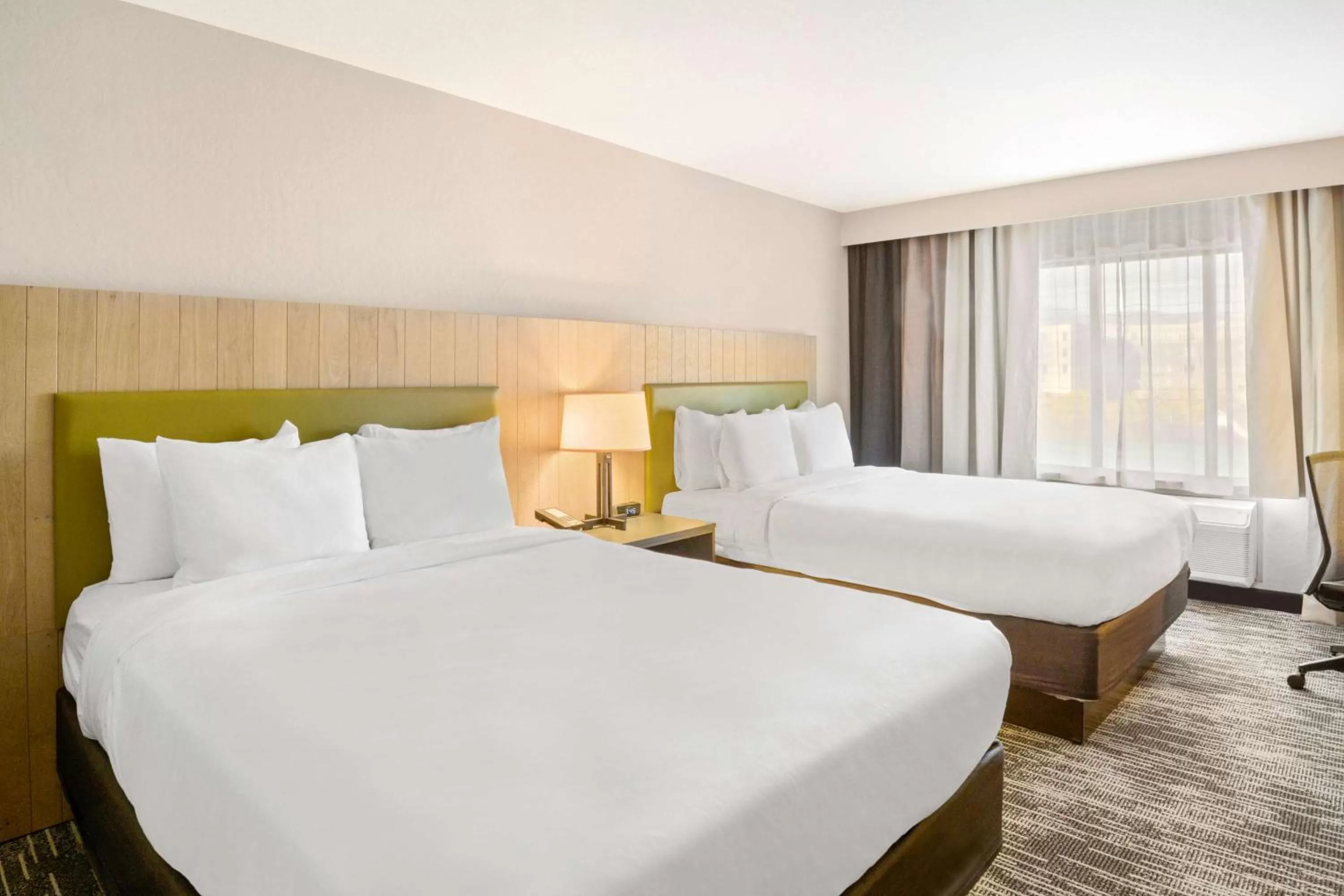 Queen Room with Two Queen Beds and Roll-In Shower - Non-Smoking in Country Inn & Suites by Radisson, Flagstaff Downtown, AZ