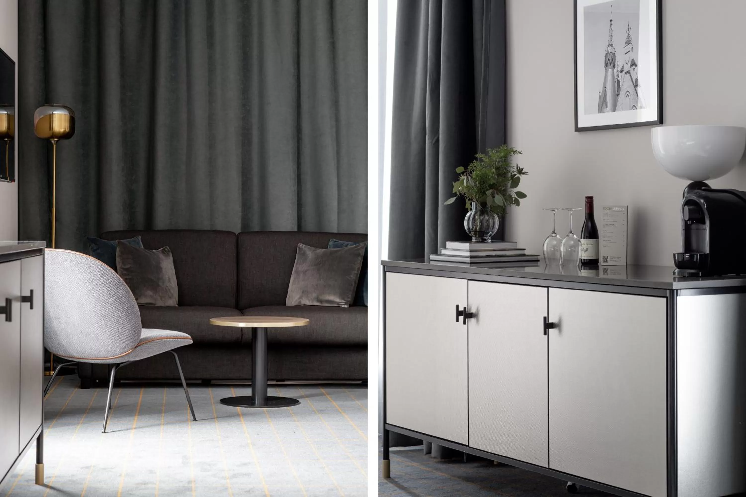 Kitchen or kitchenette in Clarion Hotel Sundsvall