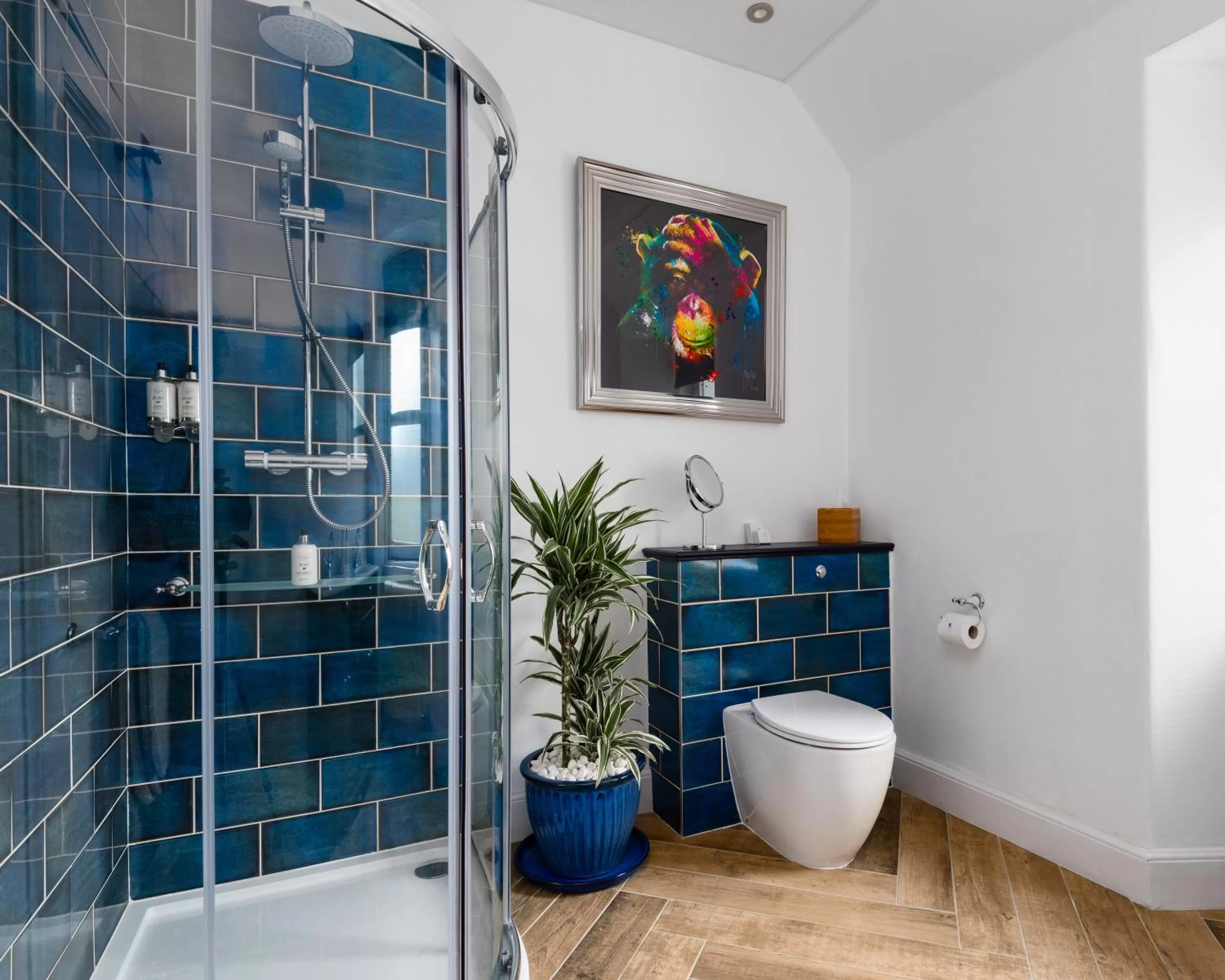 Shower in Croft Na Coille