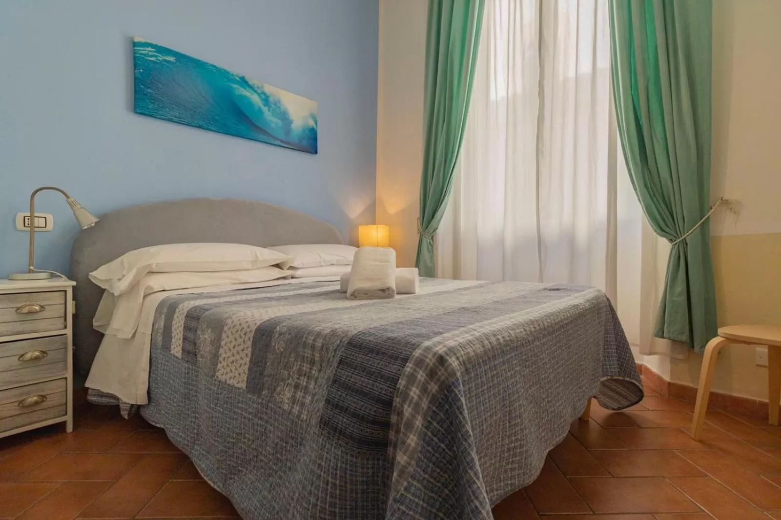 Bed in Cicerone Guest House